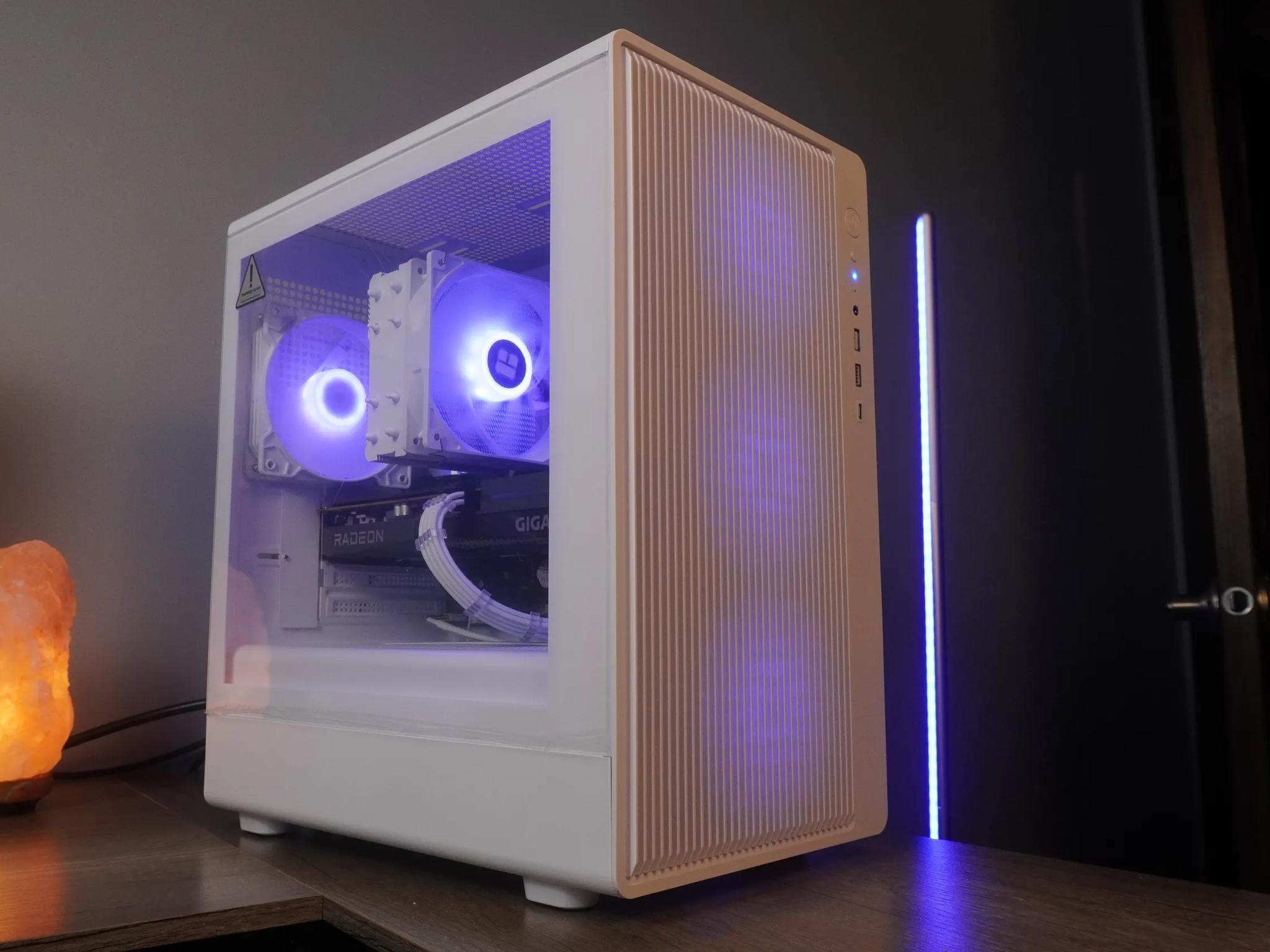 🤍ALL WHITE🤍 Price To Performance 💪 🧡RX 6600 🧡 Ryzen 5 5600 | 32GB | 1TB | WIN ACTI...