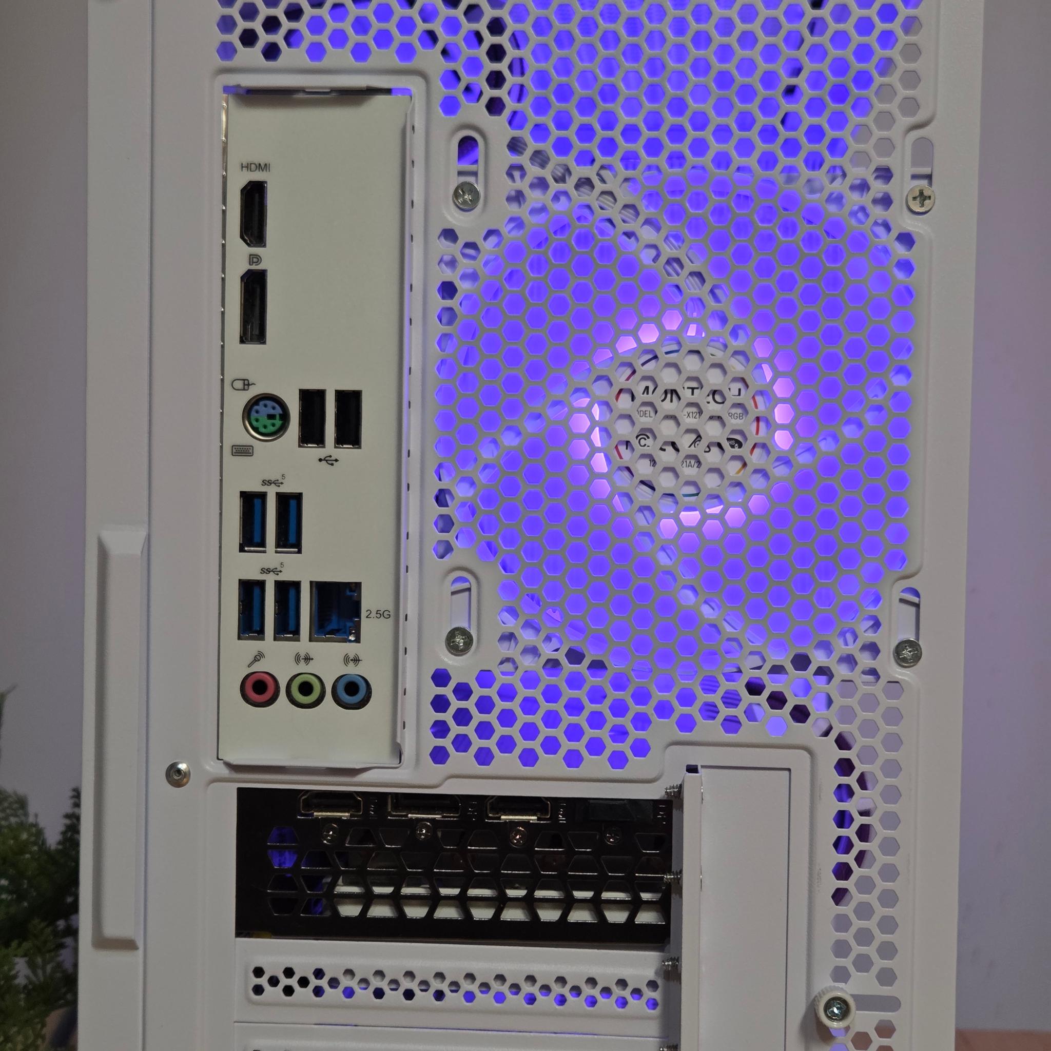 ⚪ White & Purple 🟣 | RTX 3070 Ti | 32gb 🐏 | Ryzen 5500 | 1TB Nvme