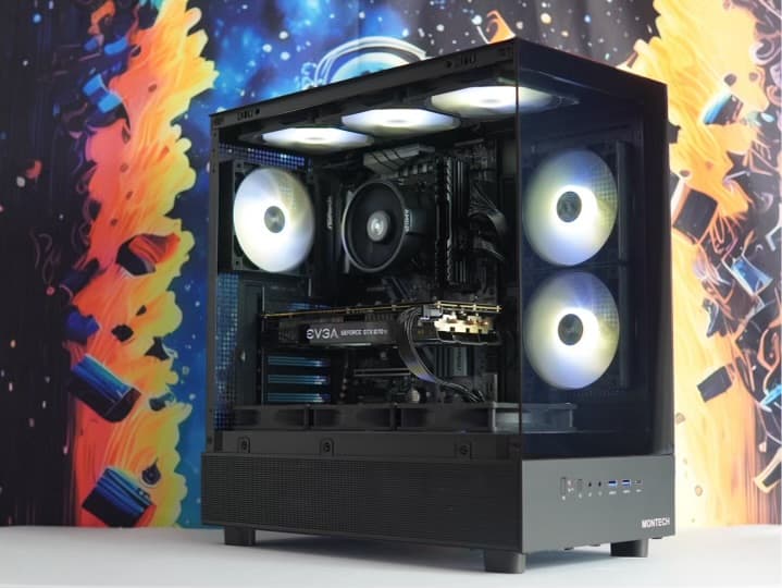 Nvidia evga 1070ti Gaming PC | Ryzen 5 2600|16GB  Ram|500 GB SSD |Wifi|