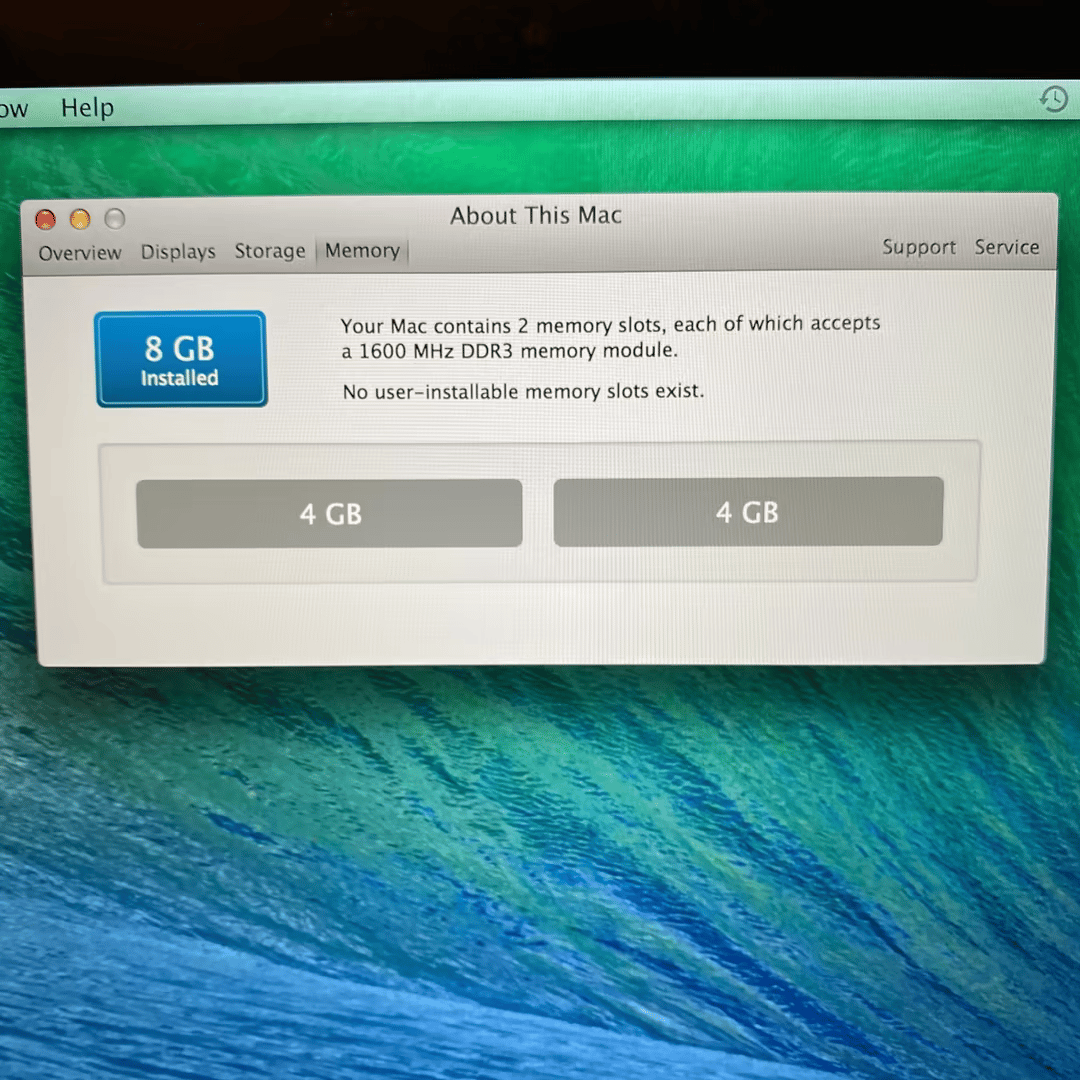 Apple MacBook Pro 13 - Retina, Mid-2014 Core i7 - 8GB RAM