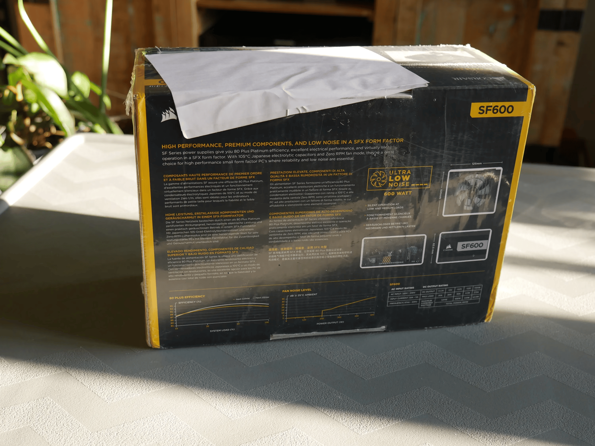 BNIB Corsair SF 600 80+ Platinum 
