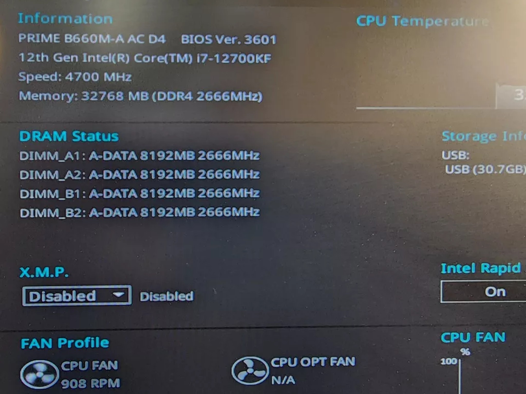 UPDATE BIOS ASUS Prime B660M-A AC D4 WIFI LGA1700 mATX Motherboard