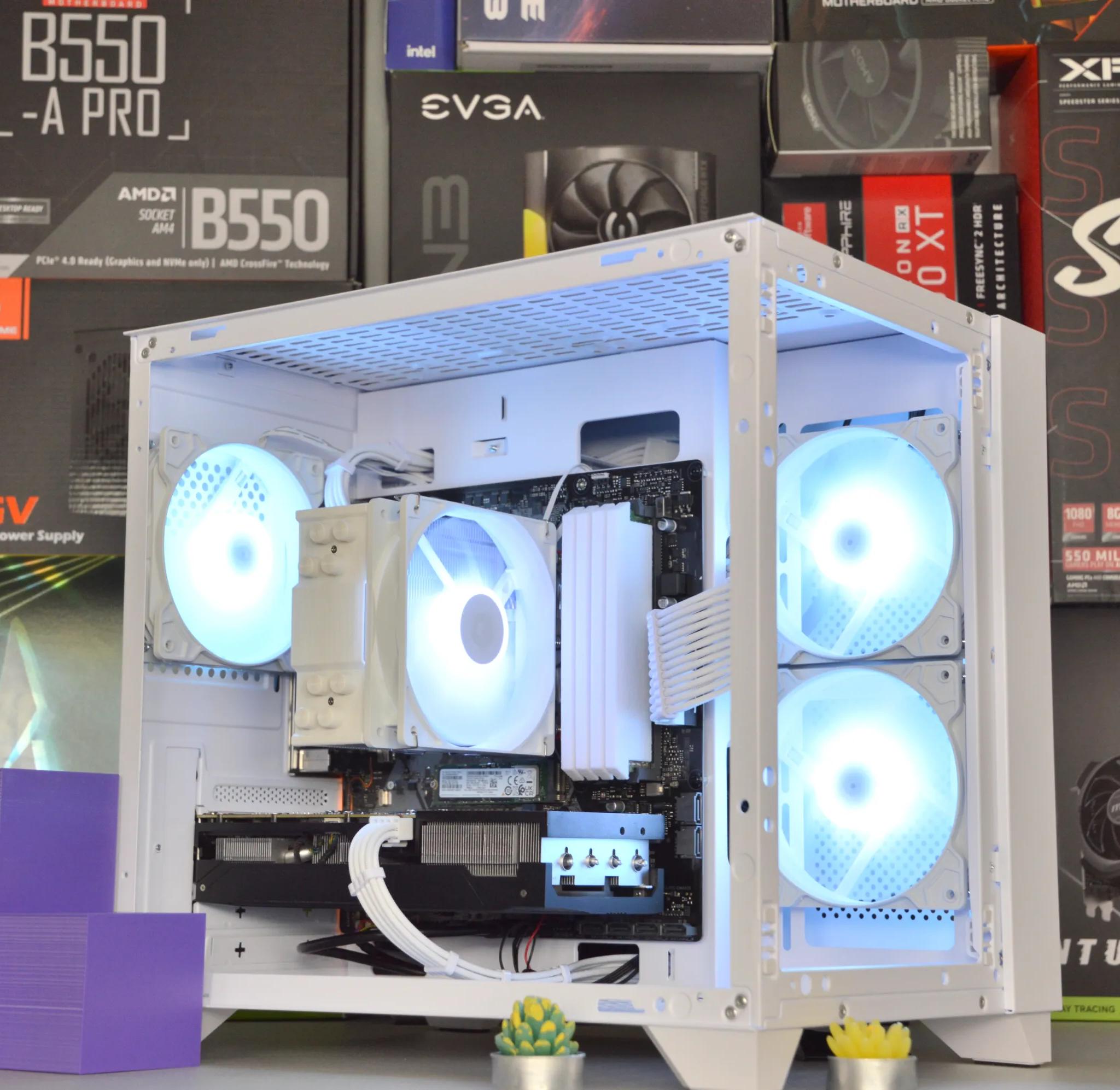 ❄️❄️| RTX 3060 Ti 8GB | RYZEN 5 5600 | 32GB DDR4 RAM | 1TB NVME SSD | The Snowflake |