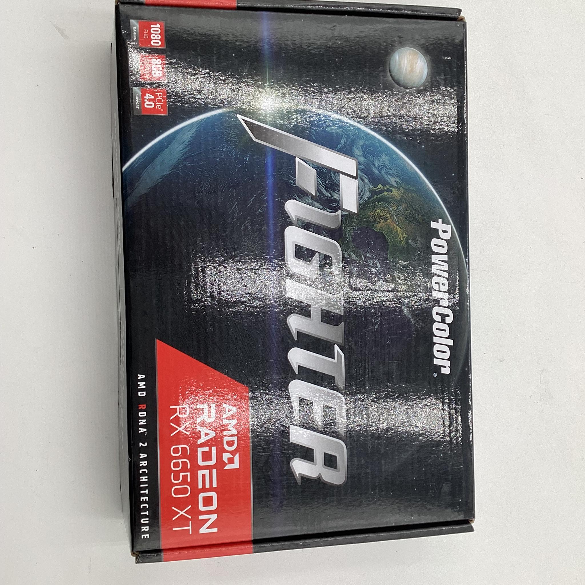 PowerColor Fighter AMD Radeon RX 6650 XT Graphics Card with 8GB GDDR6 Memory