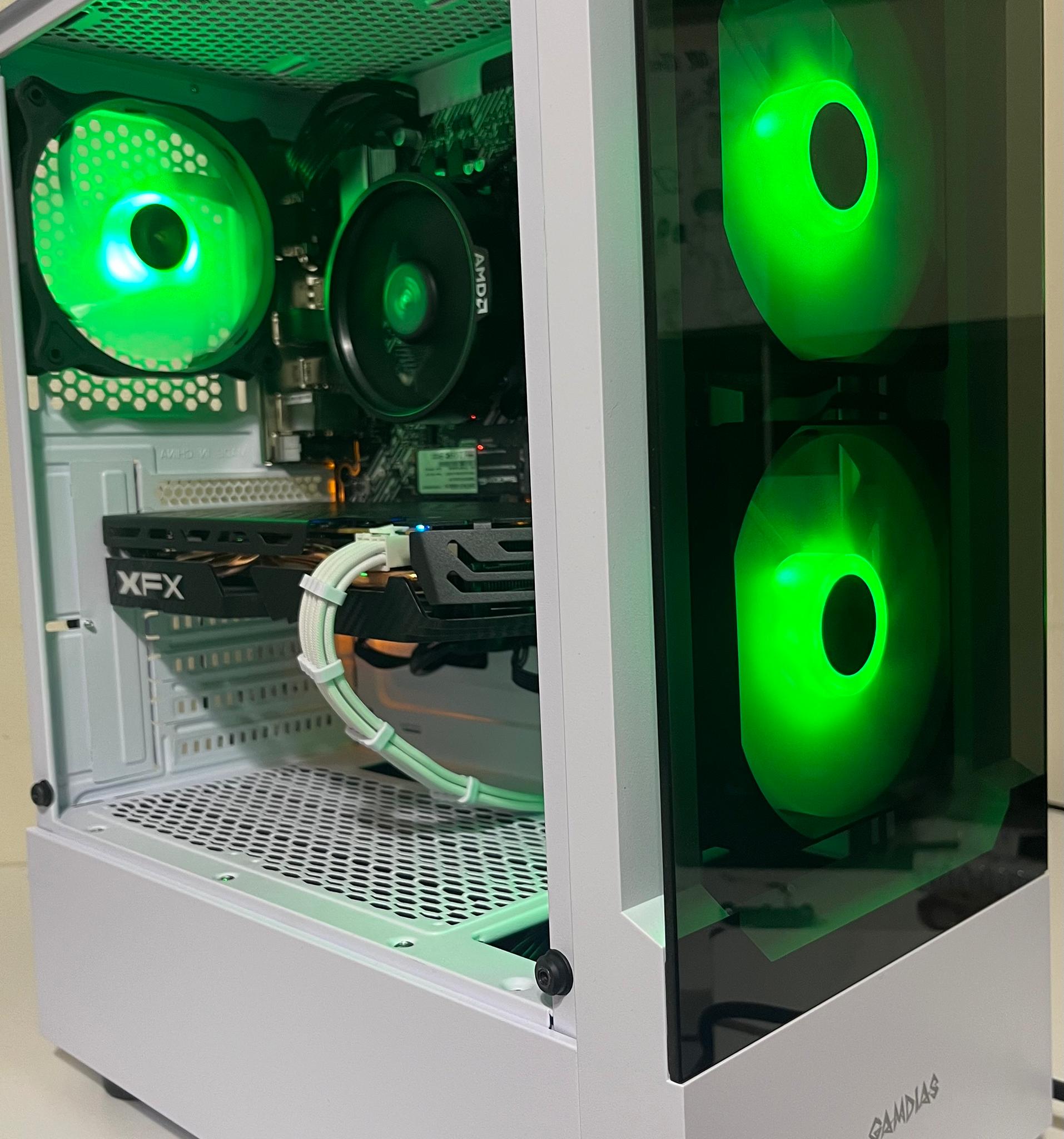 Great Value 1080p Streaming/Gaming PC|RX 580 8GB|Ryzen 5 2600|16GB DDR4|512GB M.2 SSD