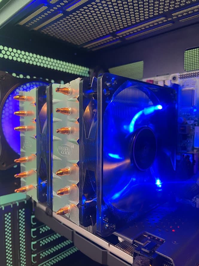 MESH Blue Gaming PC| Intel i5 / Amd RX580 / 8GB / 128GB SSD +500GB Win 10 Pro WiFi