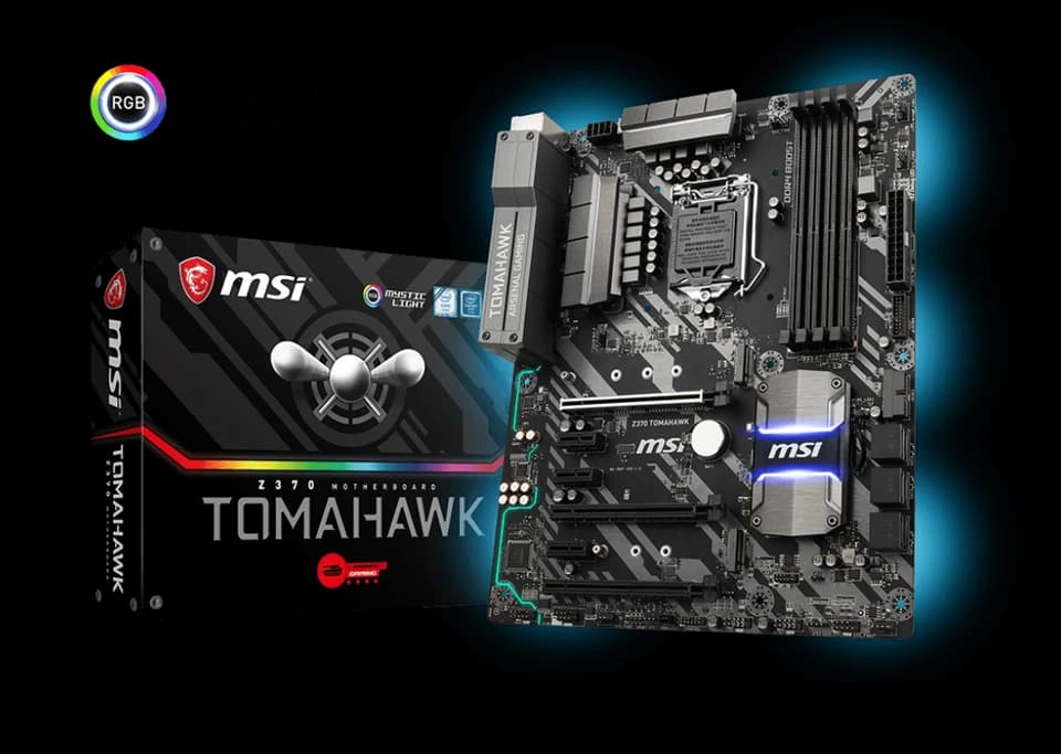 GAMING PC INTEL I5 9400 16 GB RAM RX 6600M 8 GB GPU 1TB NVME & 250 GB HHD RGB