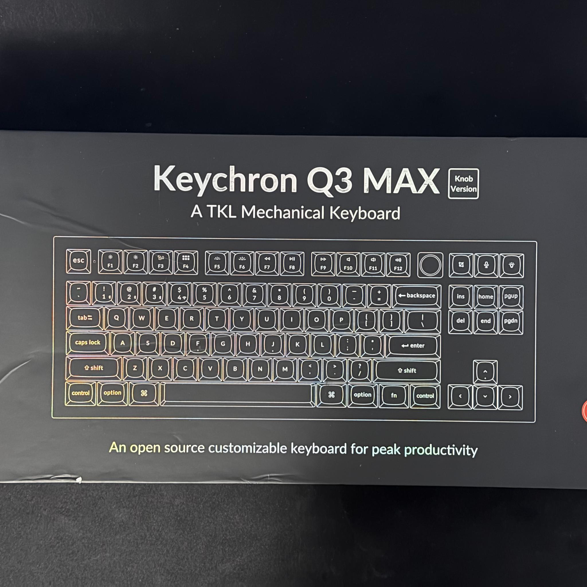 Keychron Q3 Max Wireless RBG Mechanical Keyboard