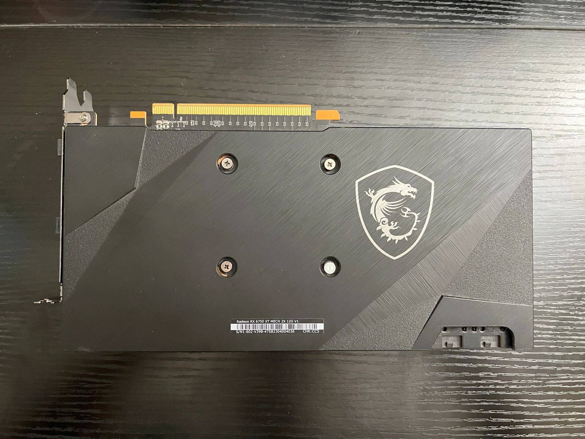 MSI Radeon Rx 6750xt 192-bit 12GB GDDR6 GPU