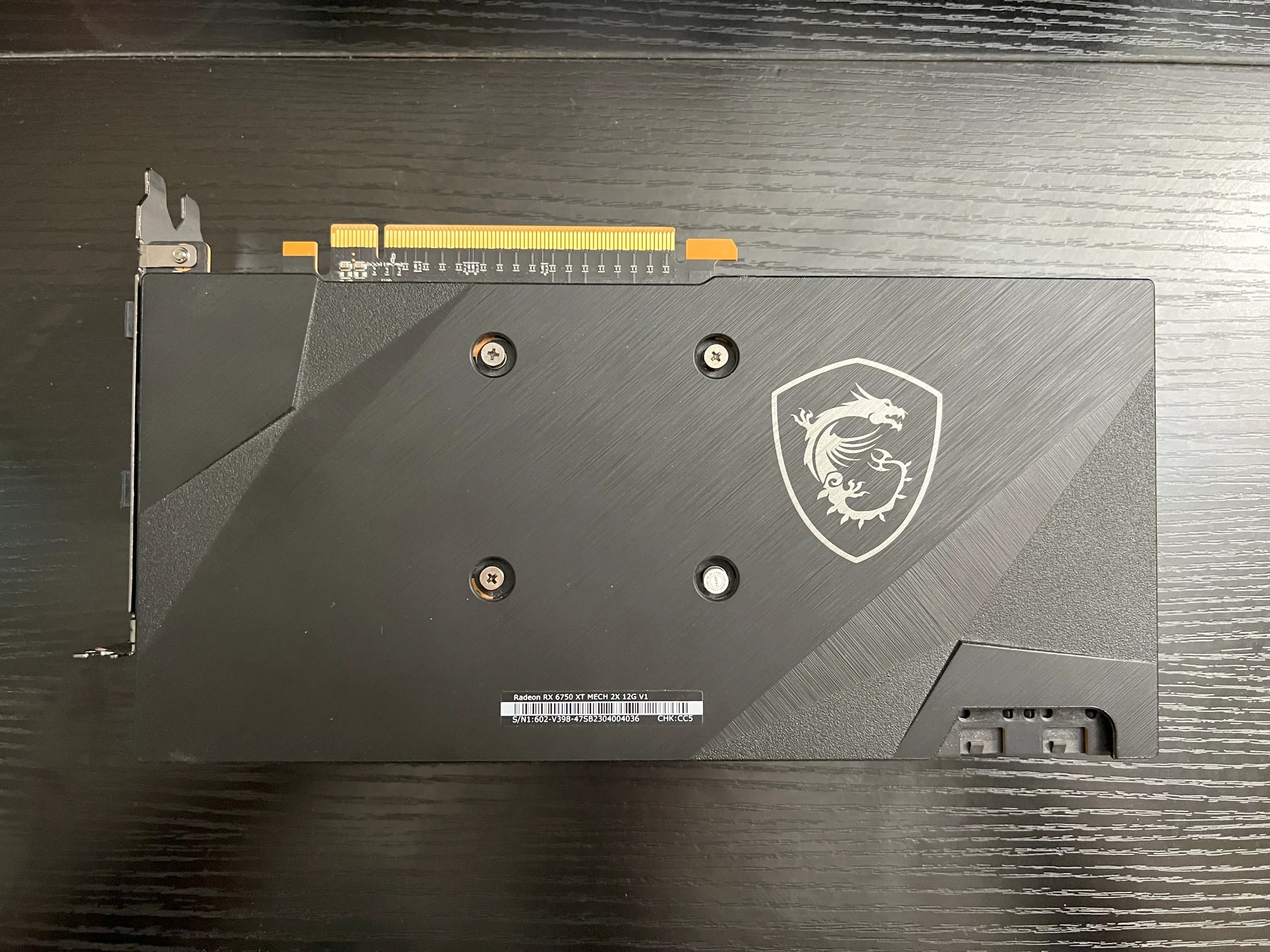 MSI Radeon Rx 6750xt 192-bit 12GB GDDR6 GPU