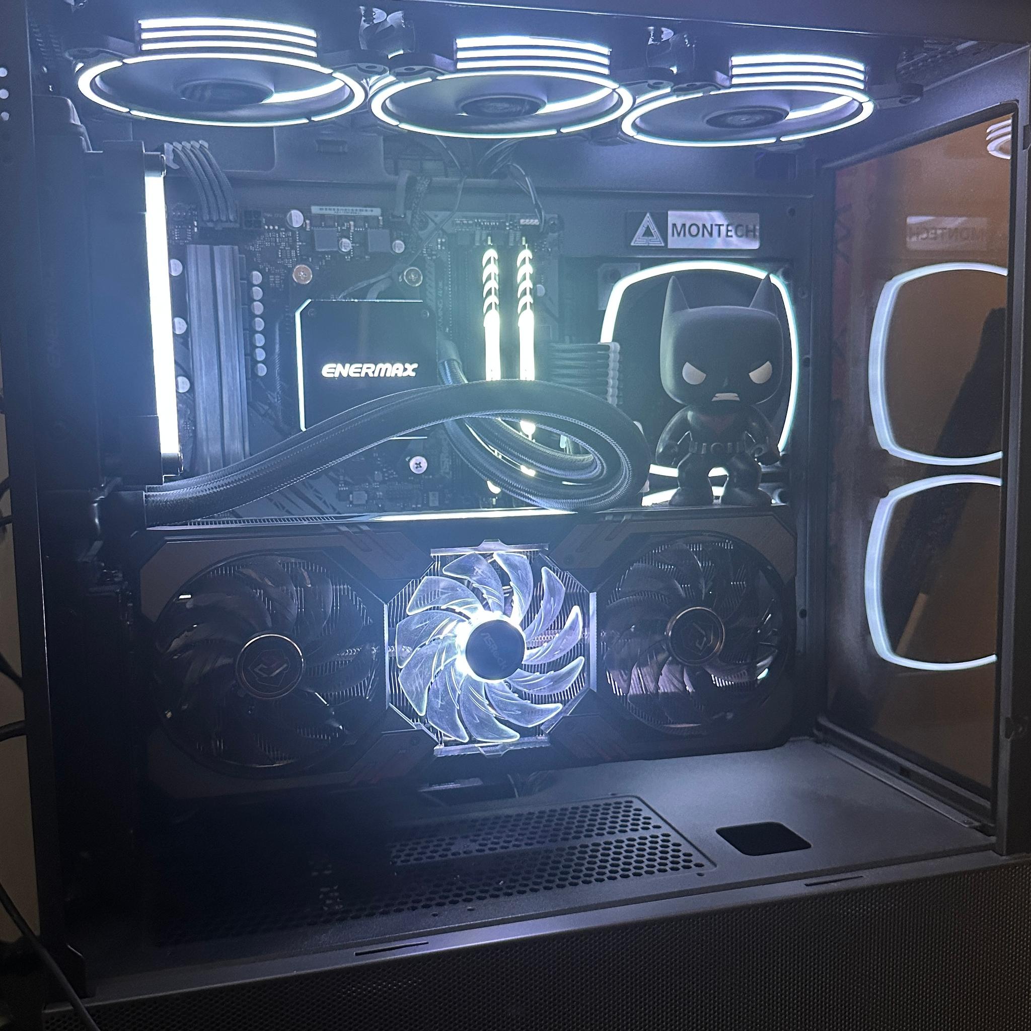 Gaming PC-AMD RX 6750 XT 12GB-AMD RYZEN 7 5700G 8-CORE-32GB DDR4-1TB NVME
