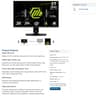 Gaming monitor