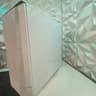 White ATX Mid Tower PC Case (Used, Missing Front Glass)
