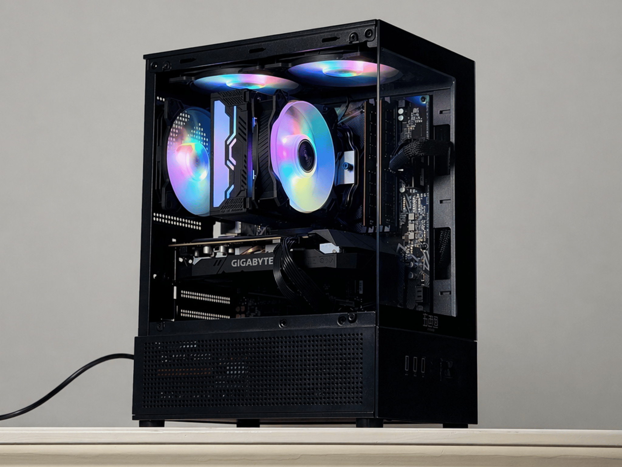⚪RGB Gaming Pc + Mousepad|GTX 1660ti Ryzen 5 2600⚪