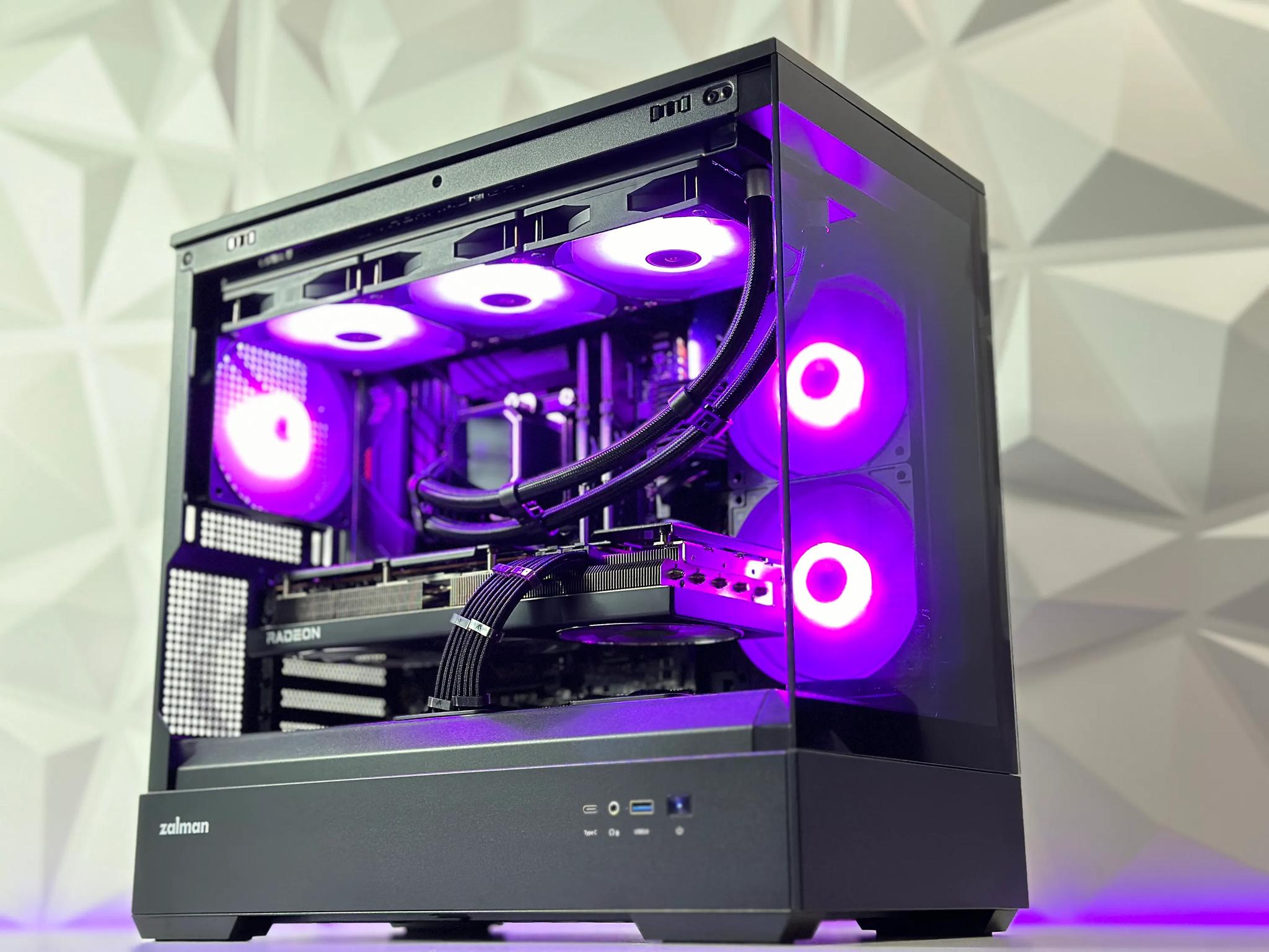 🌌🔫Dark Trooper||Liquid Cooled Gaming PC 🌌AMD RX 7800 XT 16GB🌌Intel 12600KF🌌32GB DDR4🌌1TB SSD