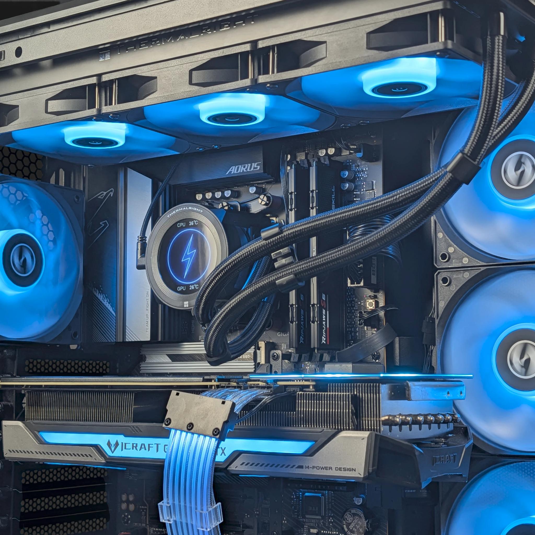 🧊 Ryzen 7 7700 • RTX 3080 Ti 12GB • 32GB DDR5 • 2TB SSD • Gaming PC