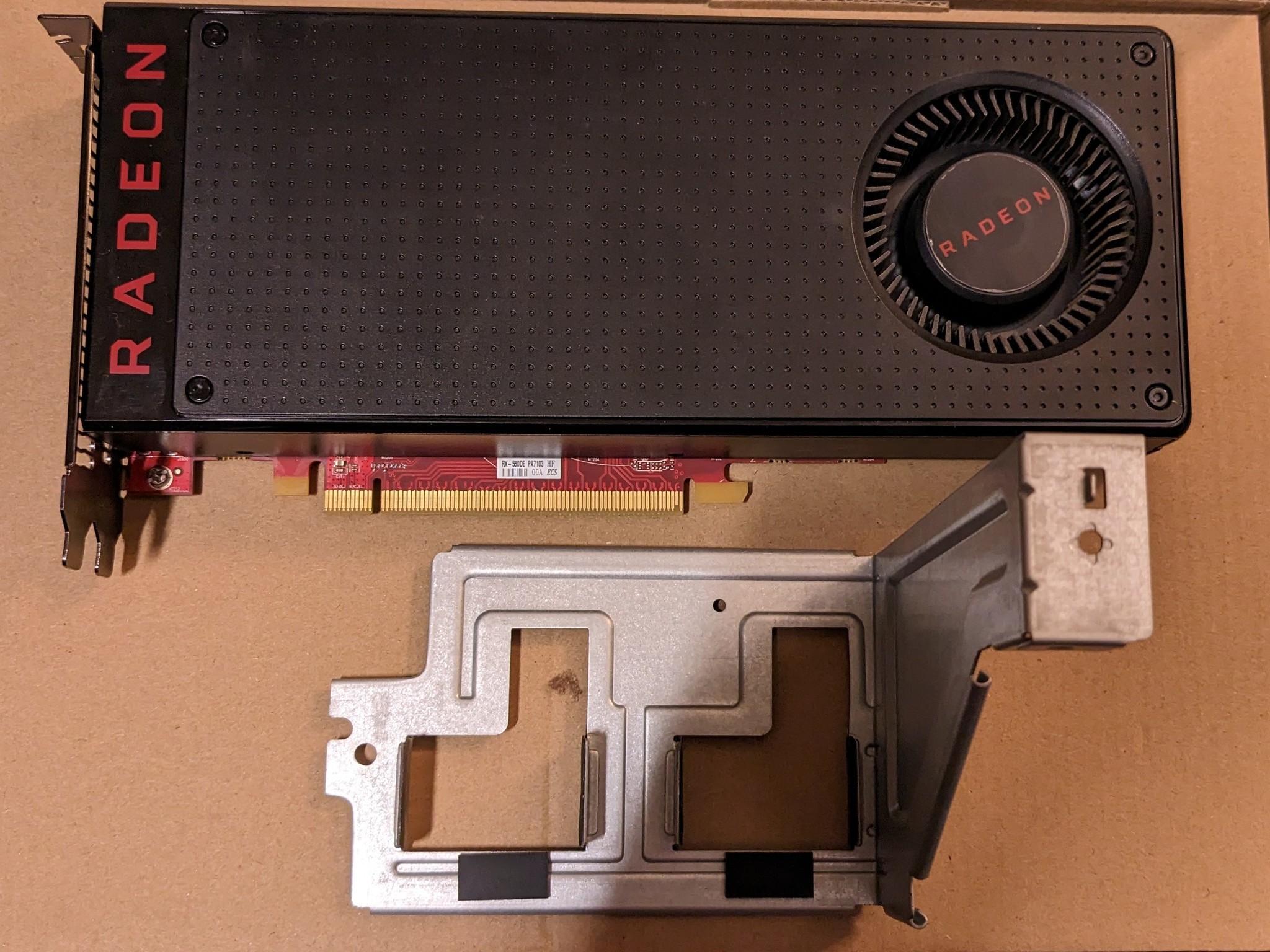 AMD Radeon RX 580 4GB GDDR5 PCI Express 3.0 Gaming Graphics Card - OEM