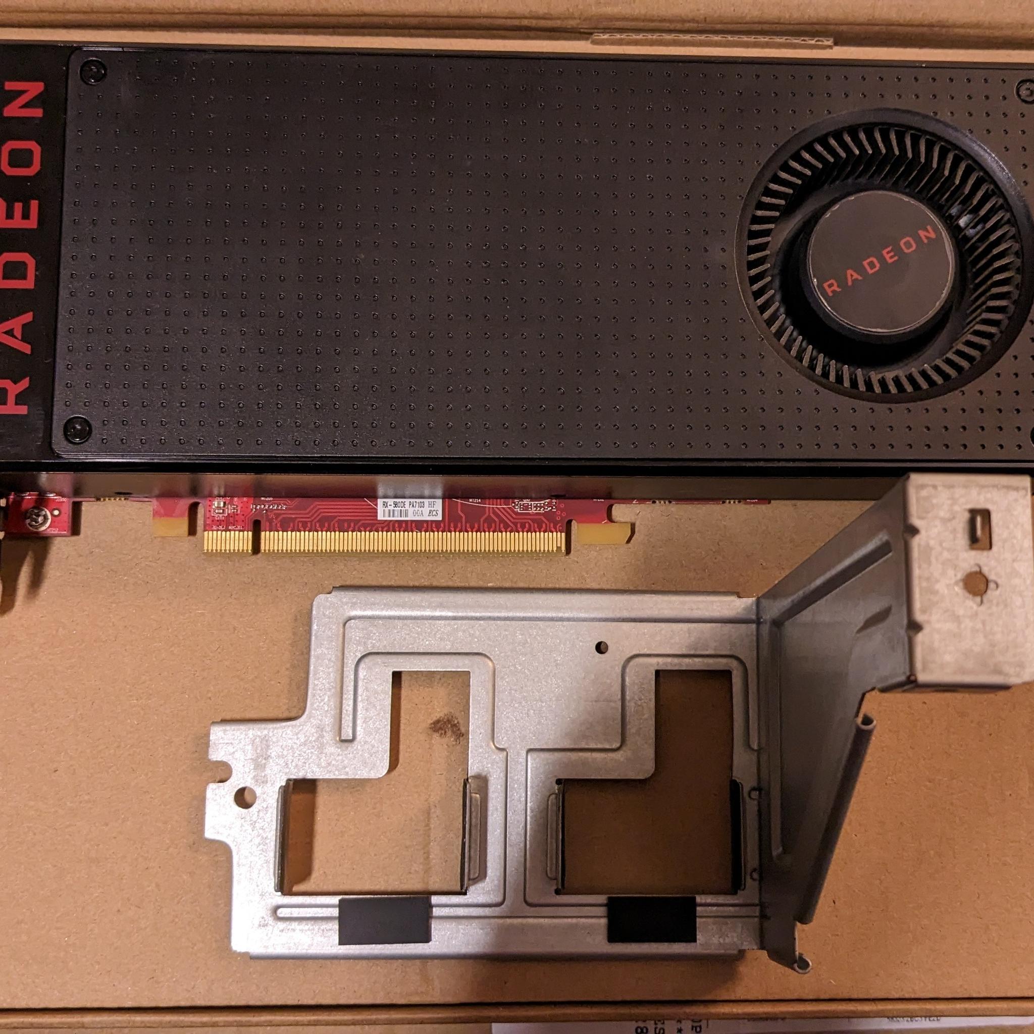 AMD Radeon RX 580 4GB GDDR5 PCI Express 3.0 Gaming Graphics Card - OEM