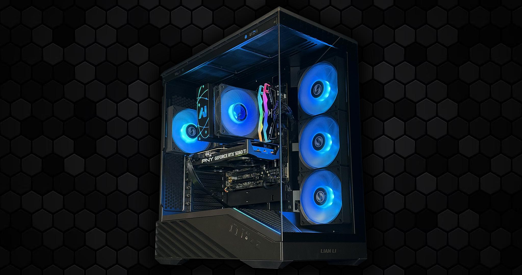 Ryzen 5 8400F | RTX 5060 Ti 8GB | 16GB DDR5 (6000 MT/s) | 1TB SSD | 650W Gold PSU | AI Vector