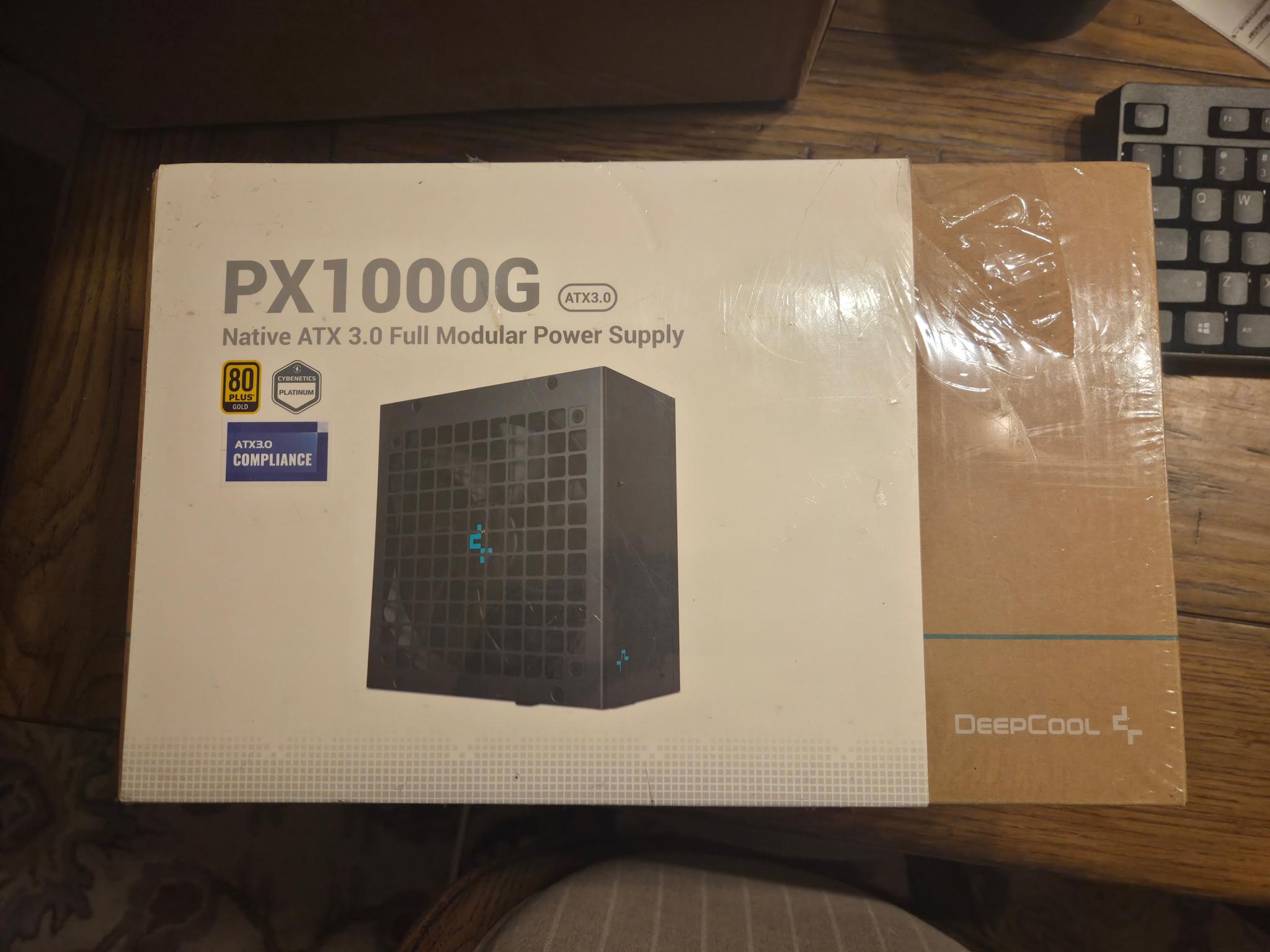 DeepCool PX1000G A+ Tier 1000w ATX 3.0 PSU! BNIB! Sealed! 5080 & 5090 Ready!