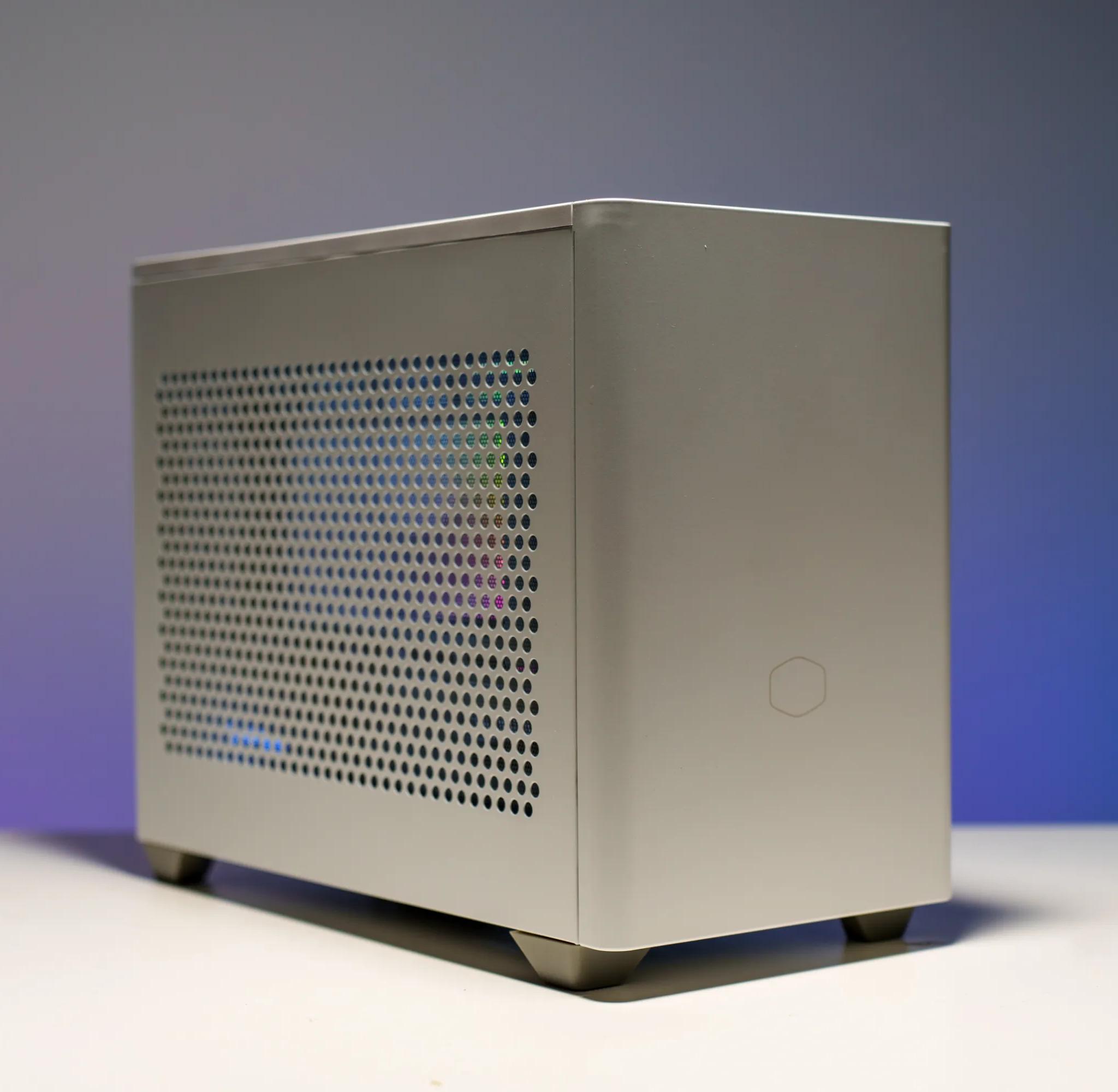 All White Mini-ITX Gaming PC | AMD Ryzen 7 5700x | RTX 3070 | 16GB DDR4 | 1TB M.2 | ARGB