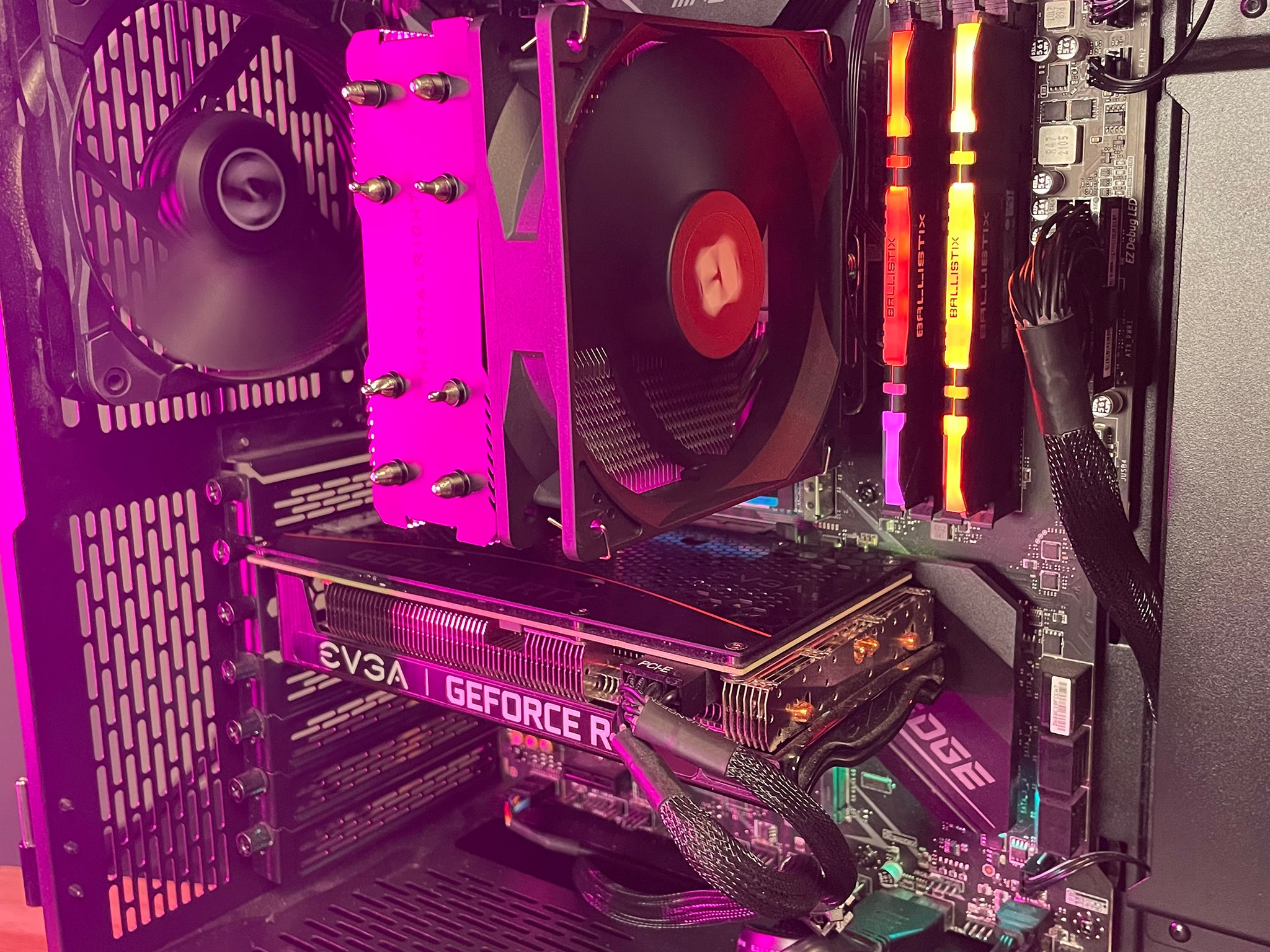 High-Performance Gaming PC: Ryzen 5 5600x, RTX 3060, 512GB NVMe SSD, 16GB RAM, RGB Tower