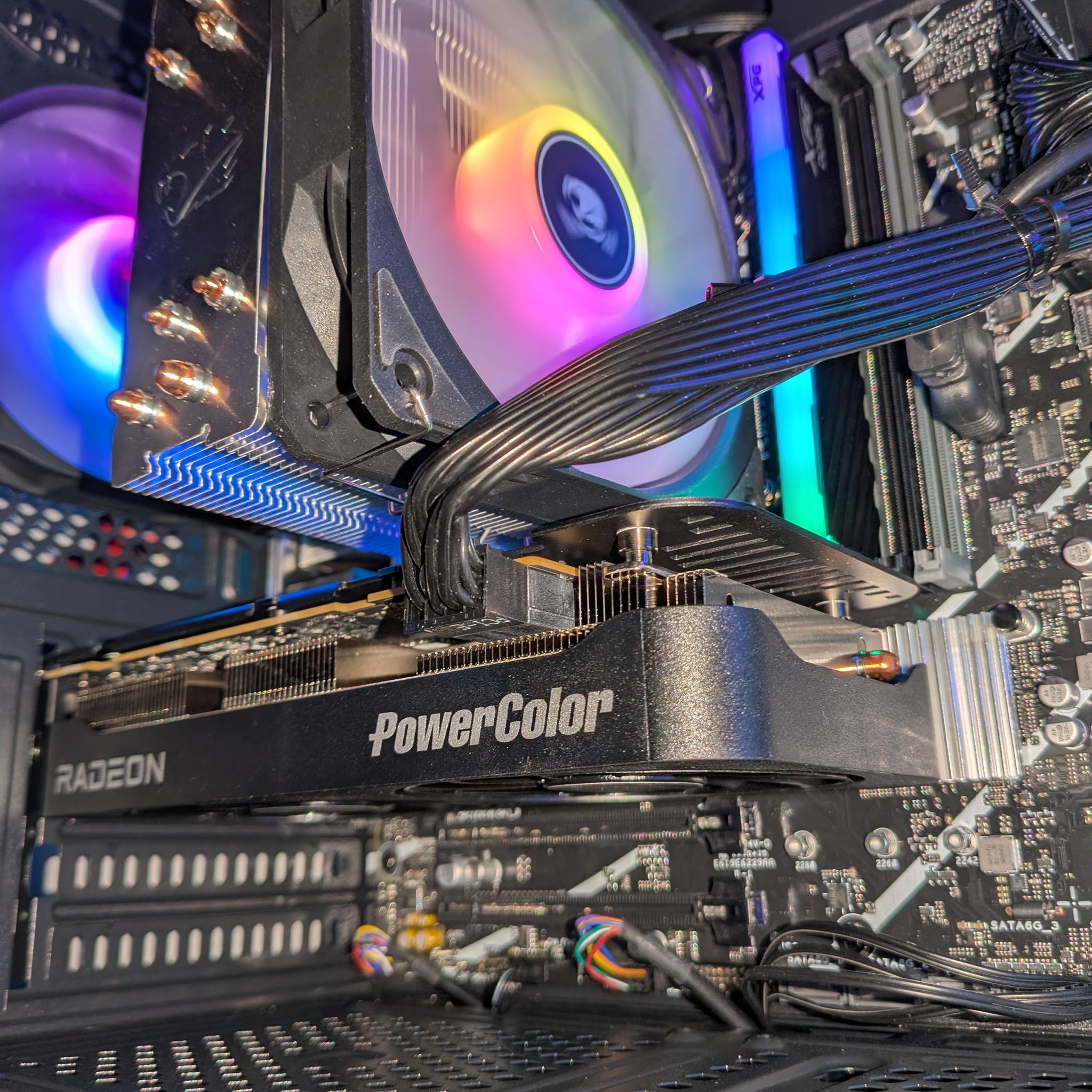 i5-14400f | Rx 9060 XT 16GB | 16GB DDR5 | 1TB | 600W GOLD