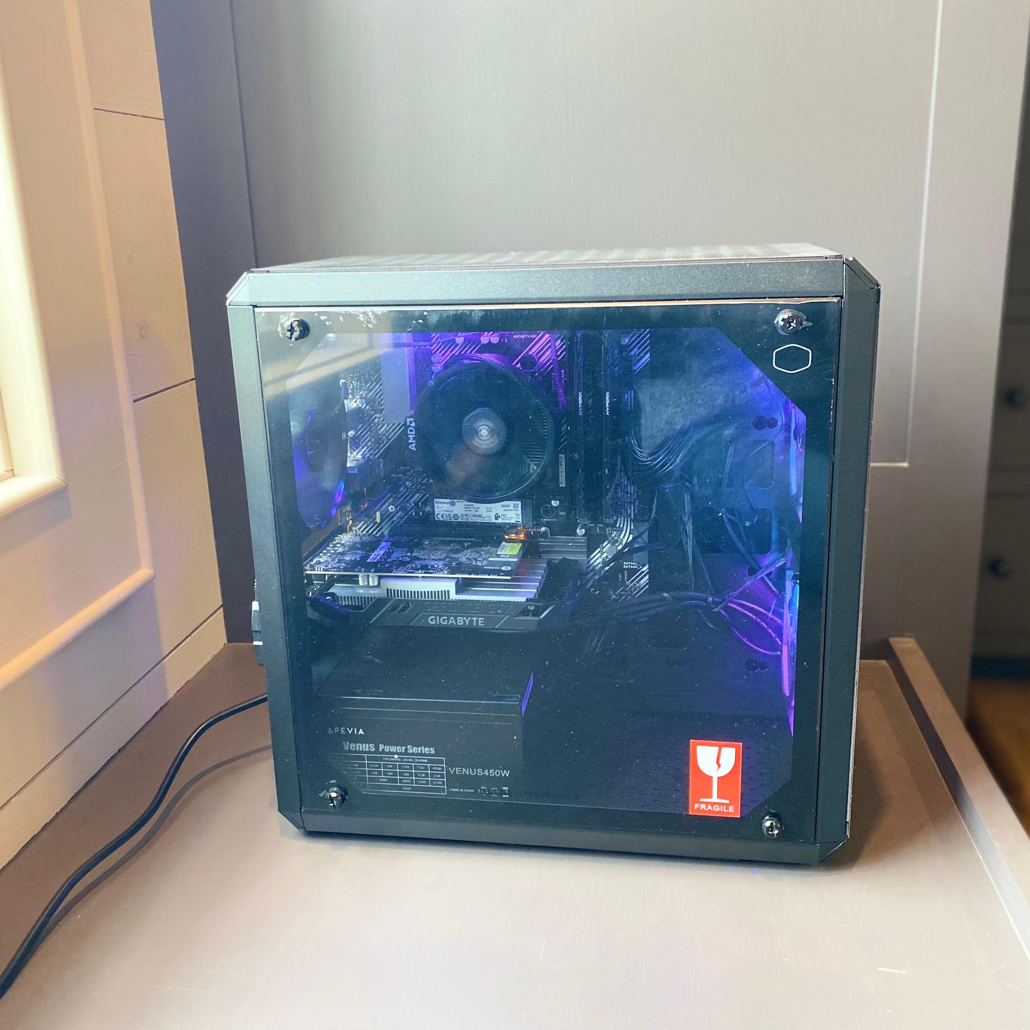 Gaming PC GTX 1650 Ryzen 5 2600 16 GB DDR4 RAM - Ready-2-Play