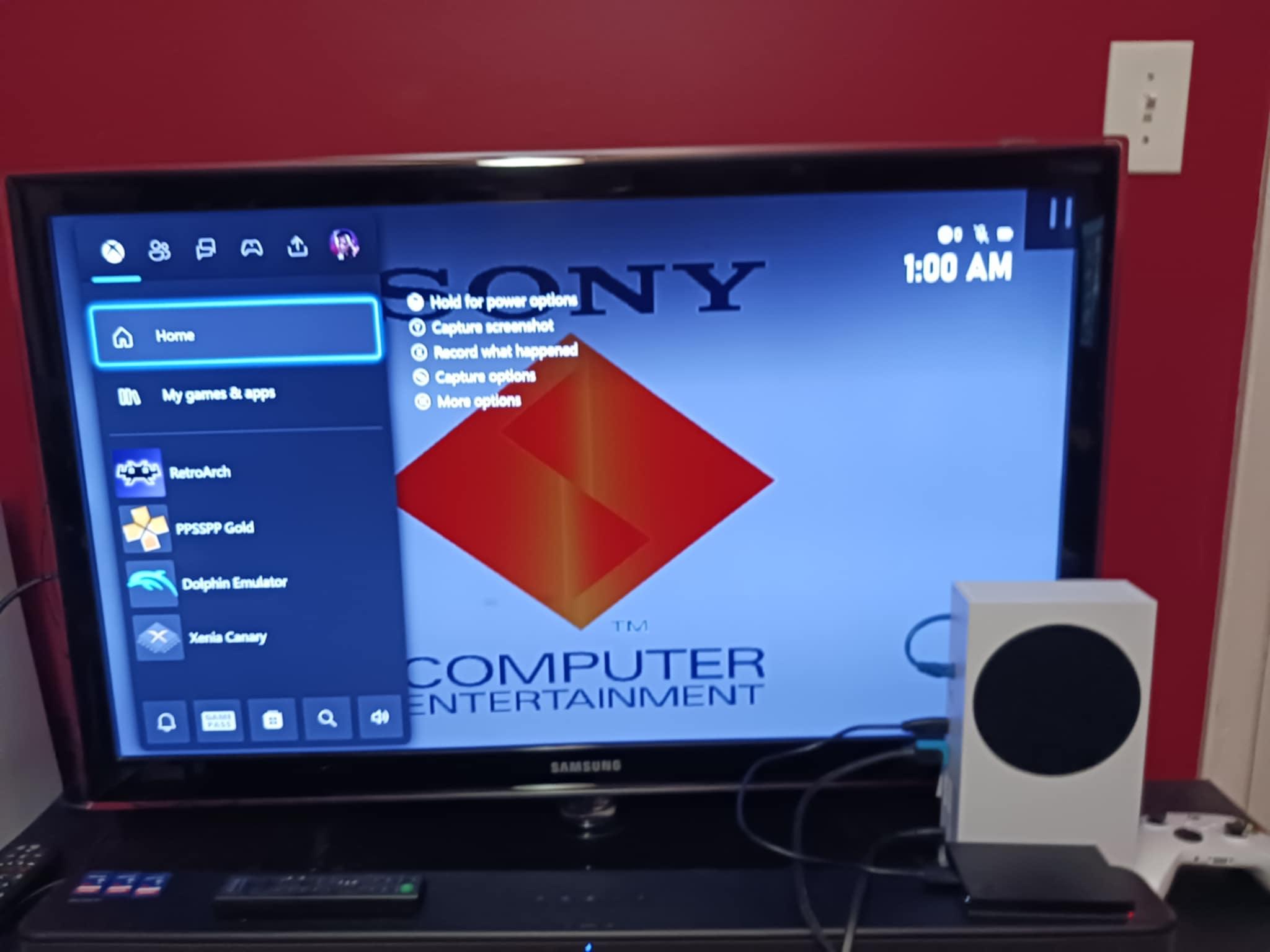 1tb Xbox Series S Unlocked ps2, ps1, sega dreamcast, saturn, n64, wii, gamecube etc.