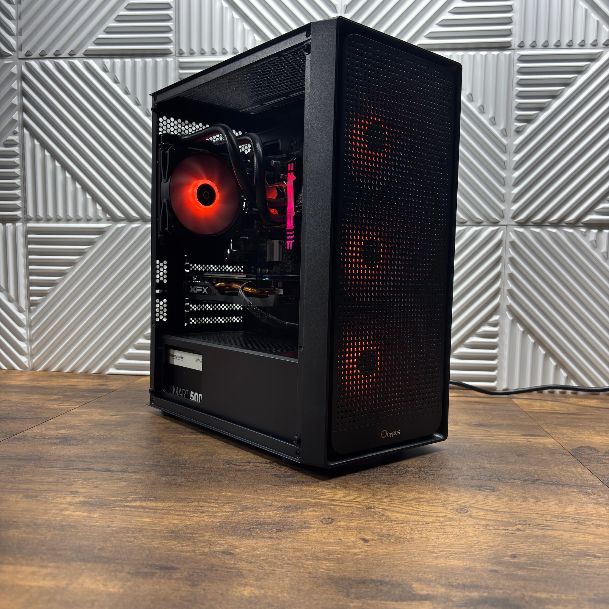 Intel i5-9600K + RX 570 8GB Gaming PC | 16GB RAM | RGB | 740GB Storage SSD + HDD