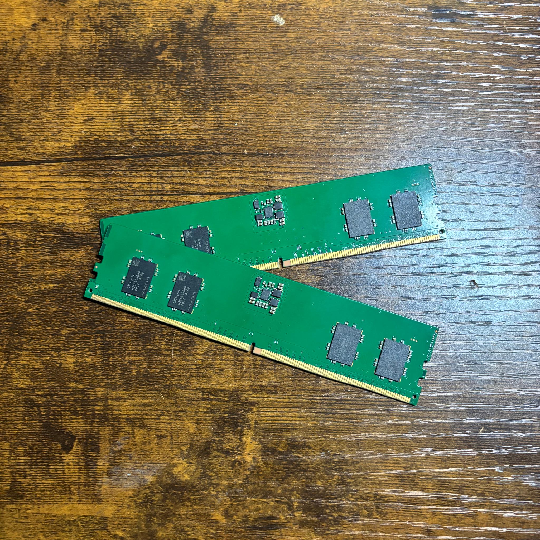 SKHYNIX 16GB (2x8gb) 5600MHZ DDR5 RAM