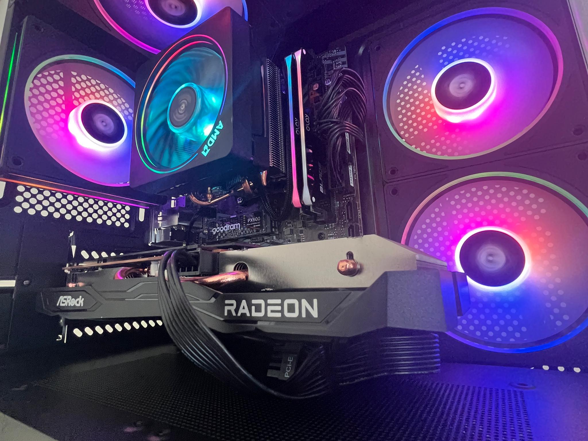 GAMING PC RYZEN 5 | RX 6600 | 1TB SSD | 16GB RAM | WINDOWS 11 | WIFI & BT