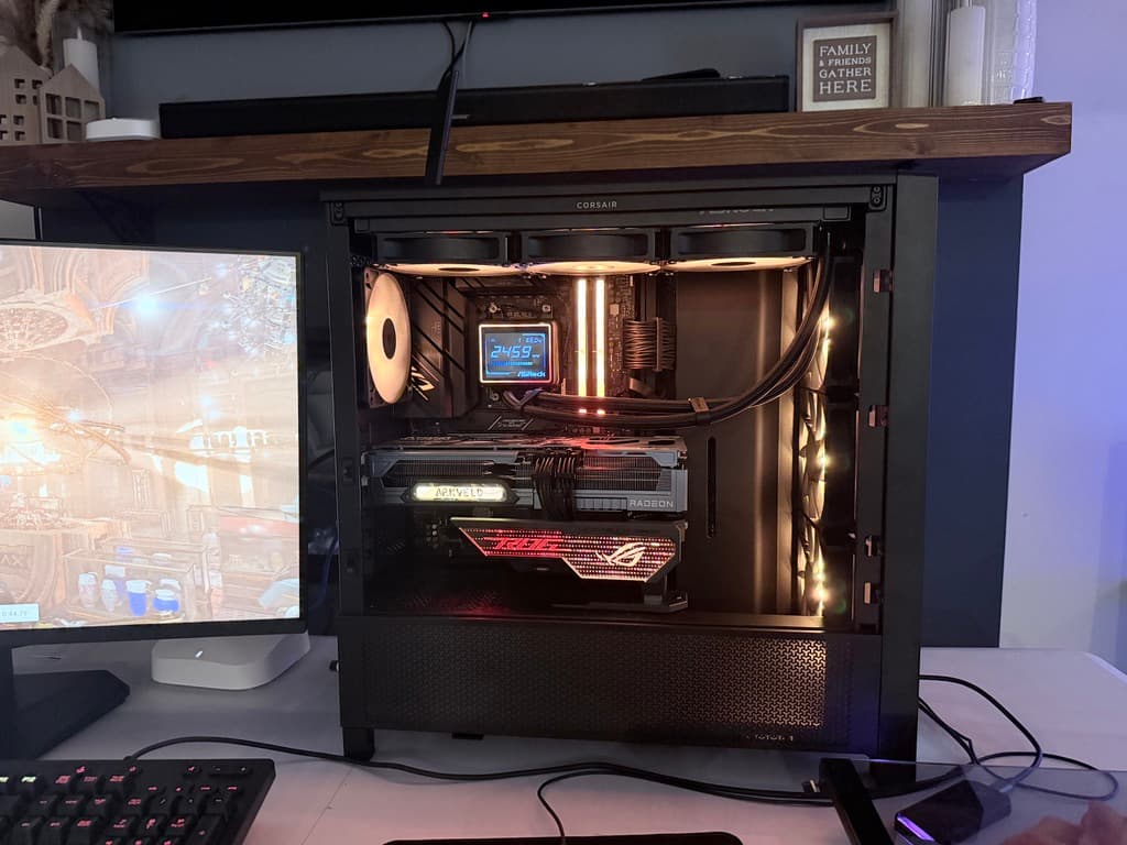 Ryzen 9 9950X RX 9070 XT 32GB DDR5 1.5TB NVMe Gaming PC Win 11 Pro