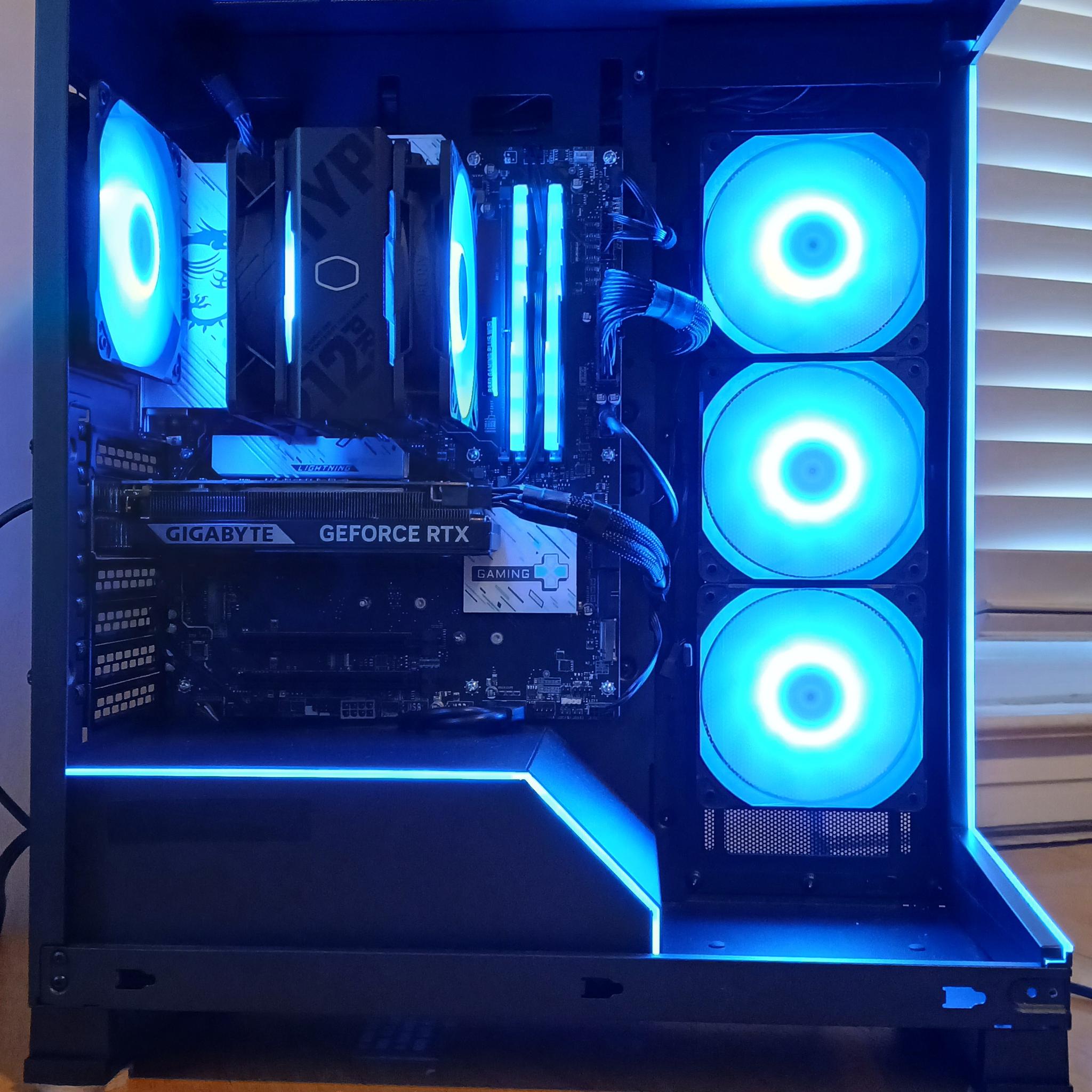RTX 5060 | 32GB DDR5 | Ryzen 5 9600X | 1TB NVME | Win 11 PRO | Wi-Fi 7 | GAMING PC for 1080/1440P