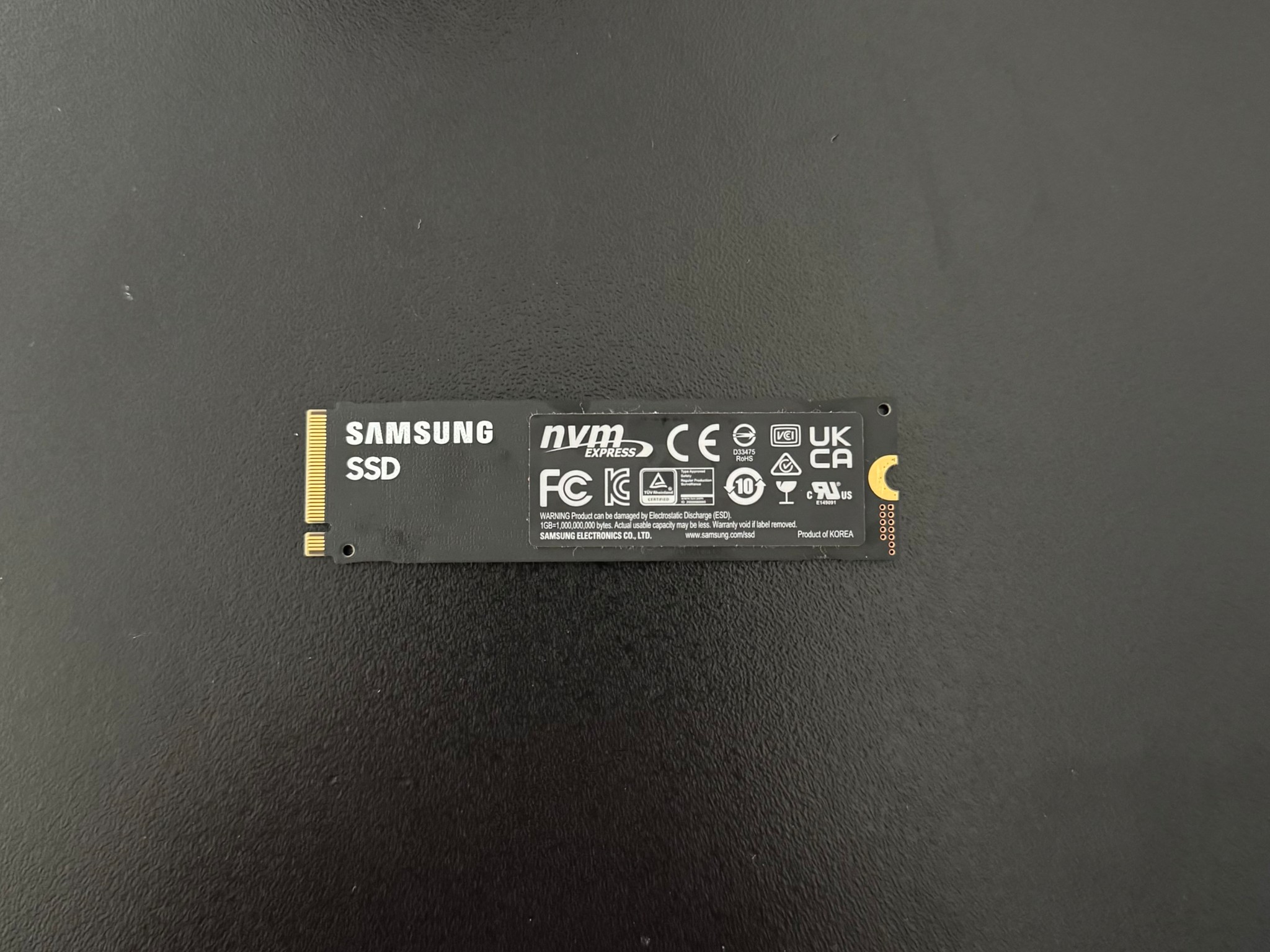 SAMSUNG 980 PRO 1 TB SSD NVME
