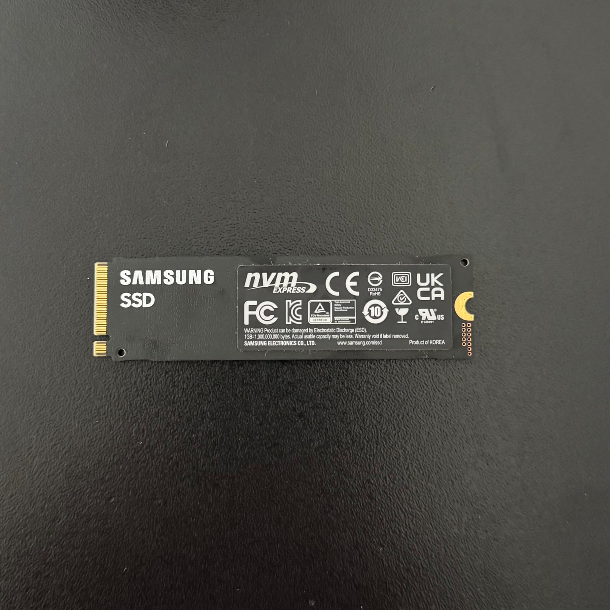 SAMSUNG 980 PRO 1 TB SSD NVME