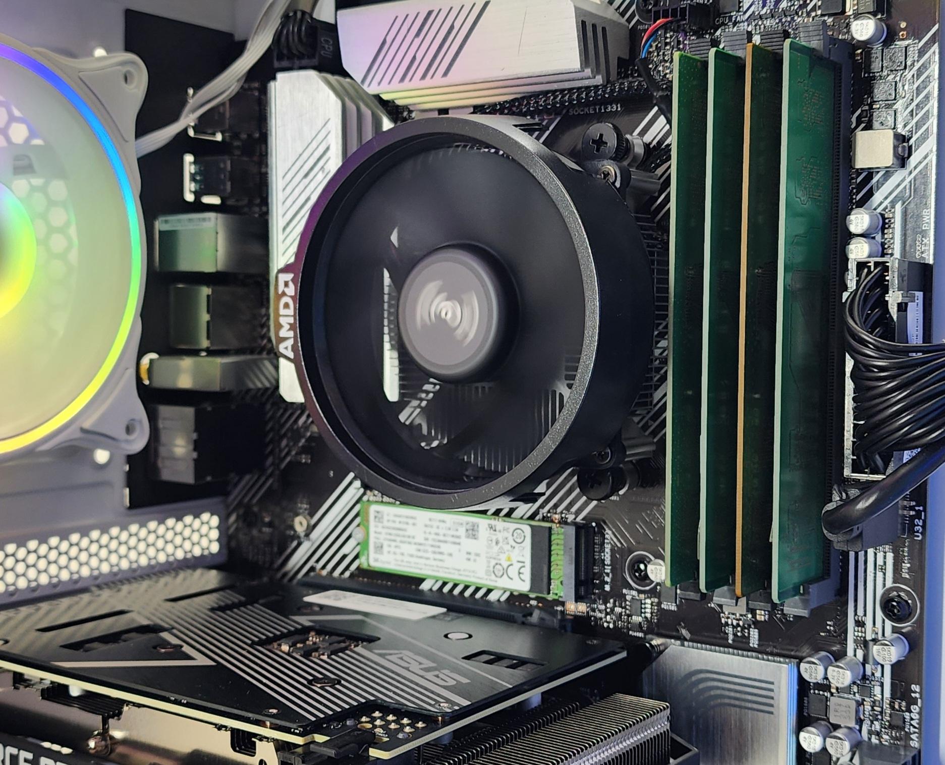 Gaming PC Ryzen 5 5500 16GB RAM 512GB SSD RTX 3060 8GB Windows 11 Computer