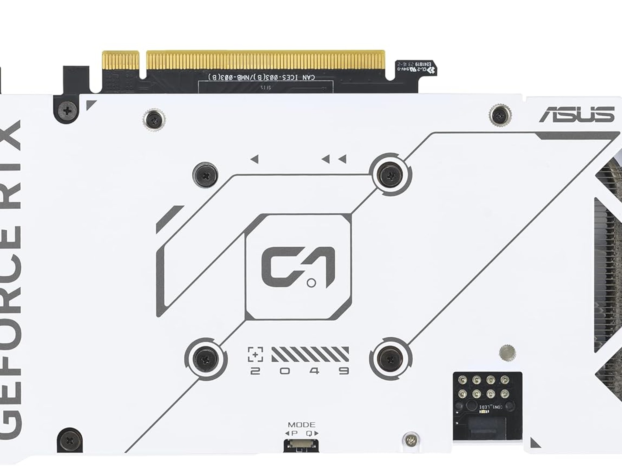 ASUS GeForce RTX 4060 8GB Dual White OC GDDR6 Video Graphics Card GPU