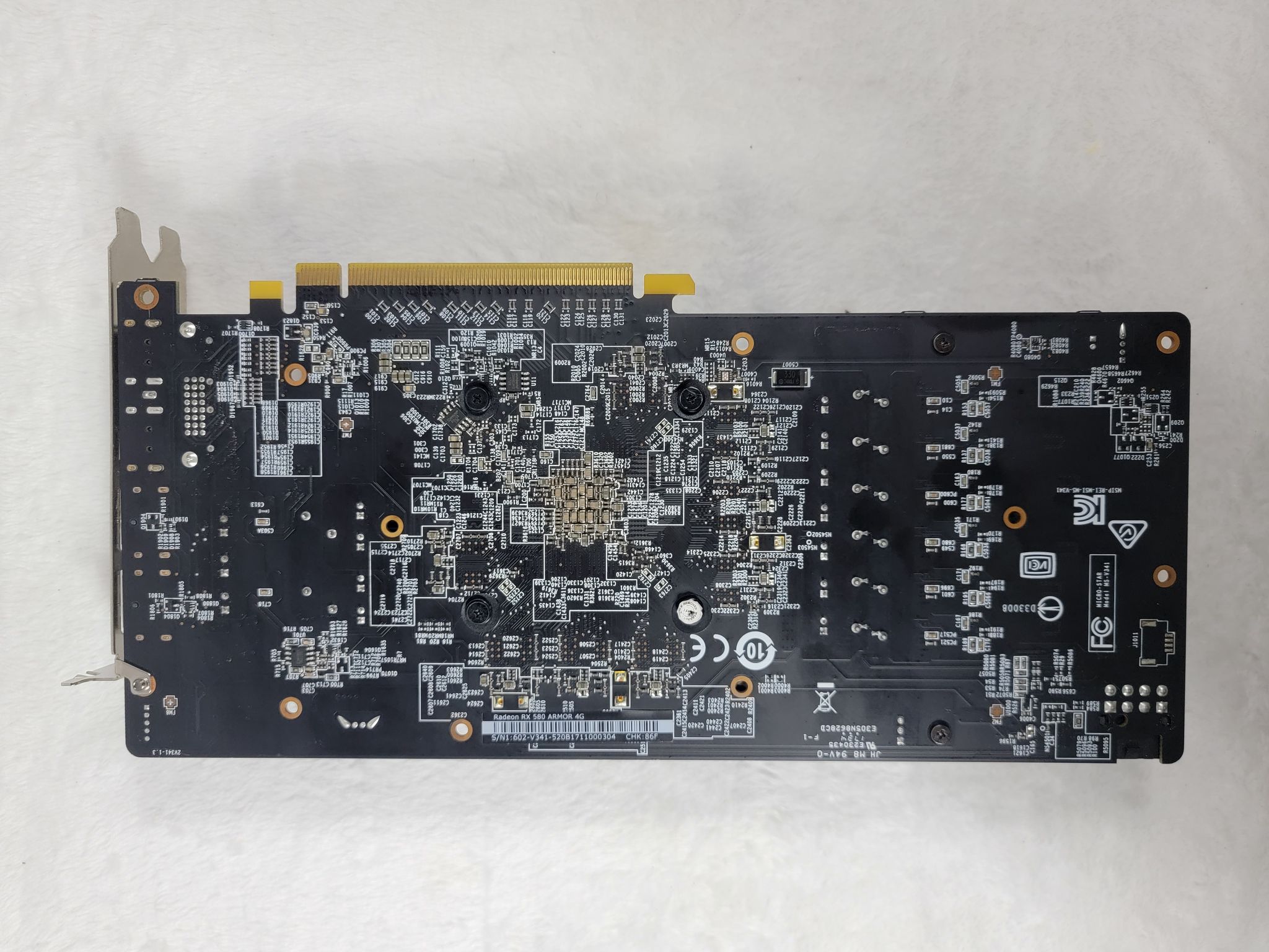 MSI Radeon RX 580 ARMOR 4G OC | 4GB GDDR5 | Tested & Working