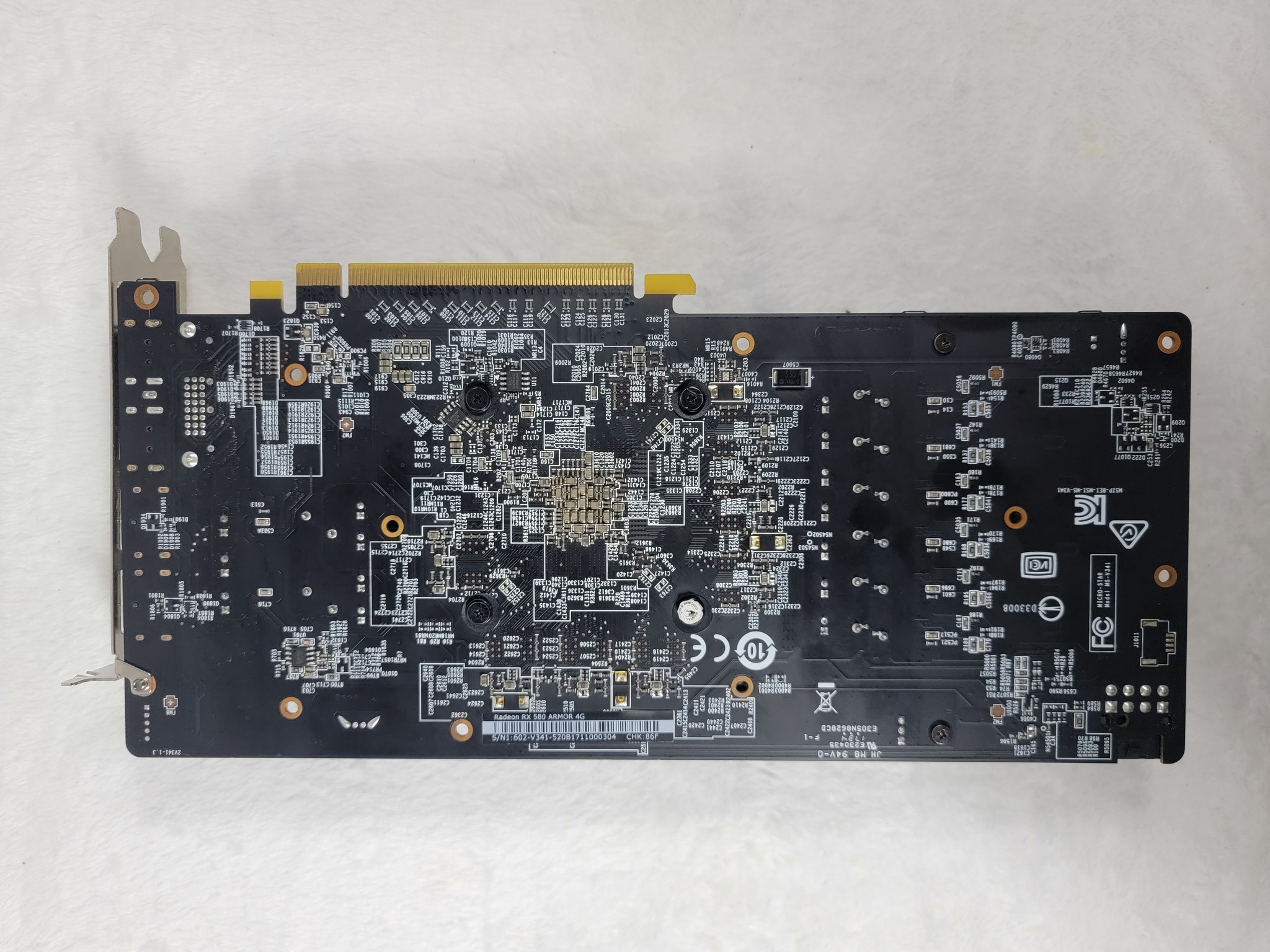 MSI Radeon RX 580 ARMOR 4G OC | 4GB GDDR5 | Tested & Working