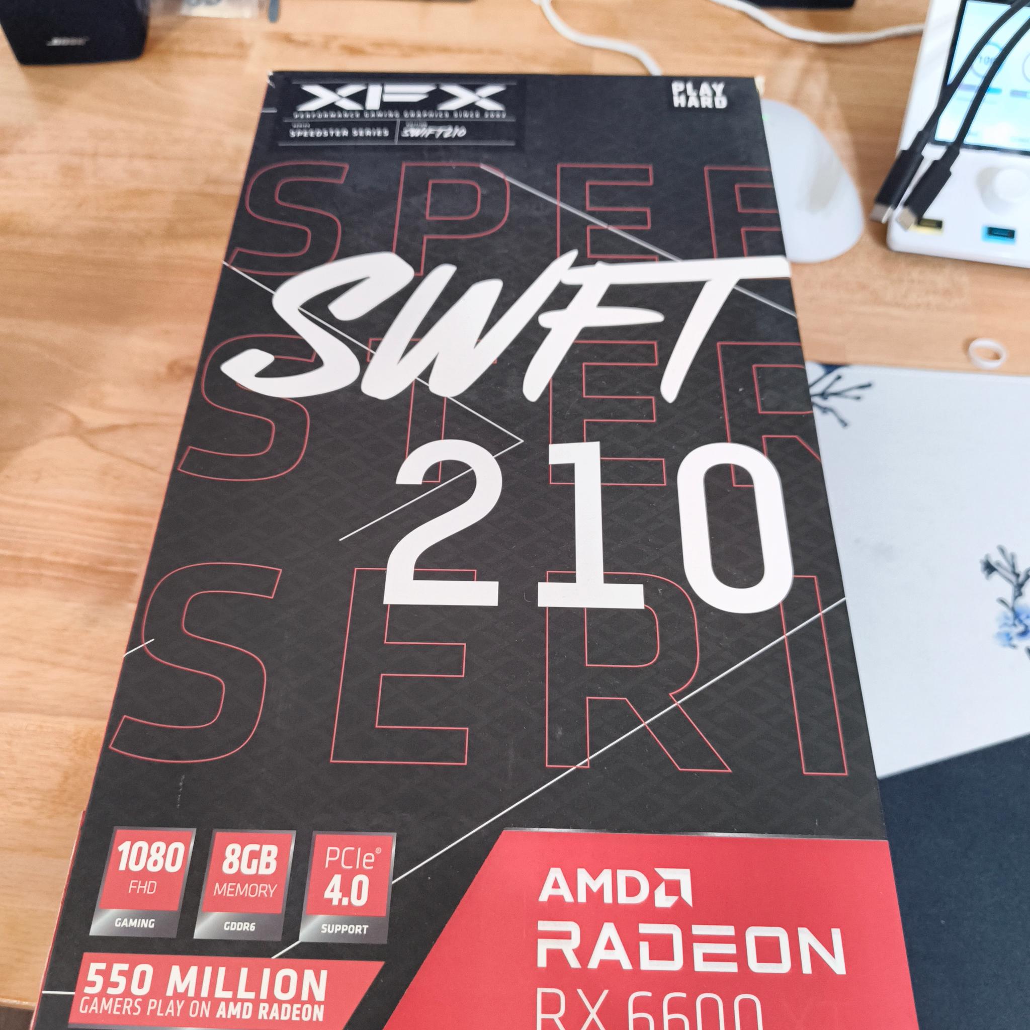 XFX Speedster SWFT 210 AMD RX 6600 - Somewhat Used