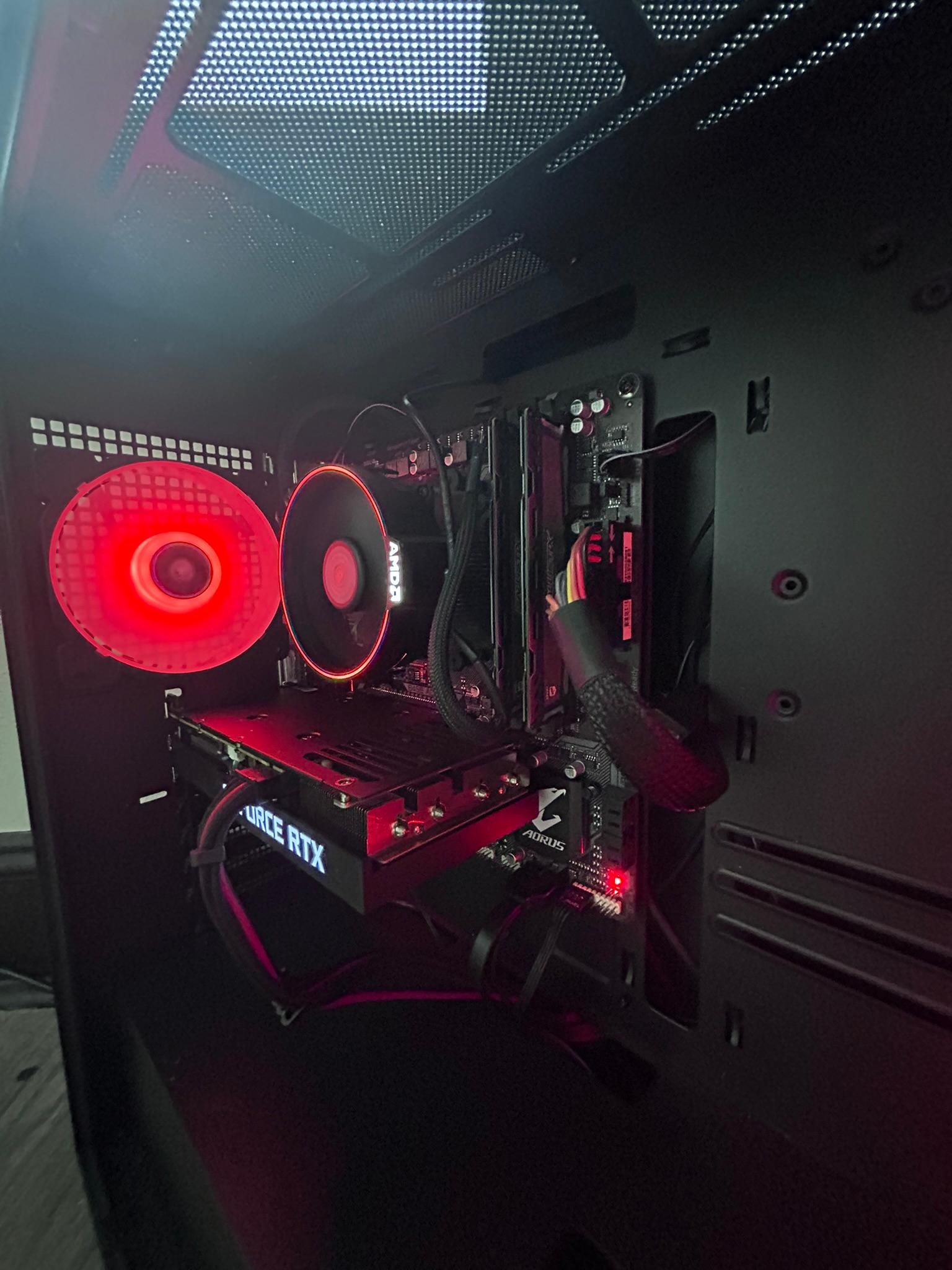 🌑Bezerk|| AAA Gaming PC⚔️ RTX 3060 8gb ⚔️Ryzen 7 2700⚔️16GB DDR4