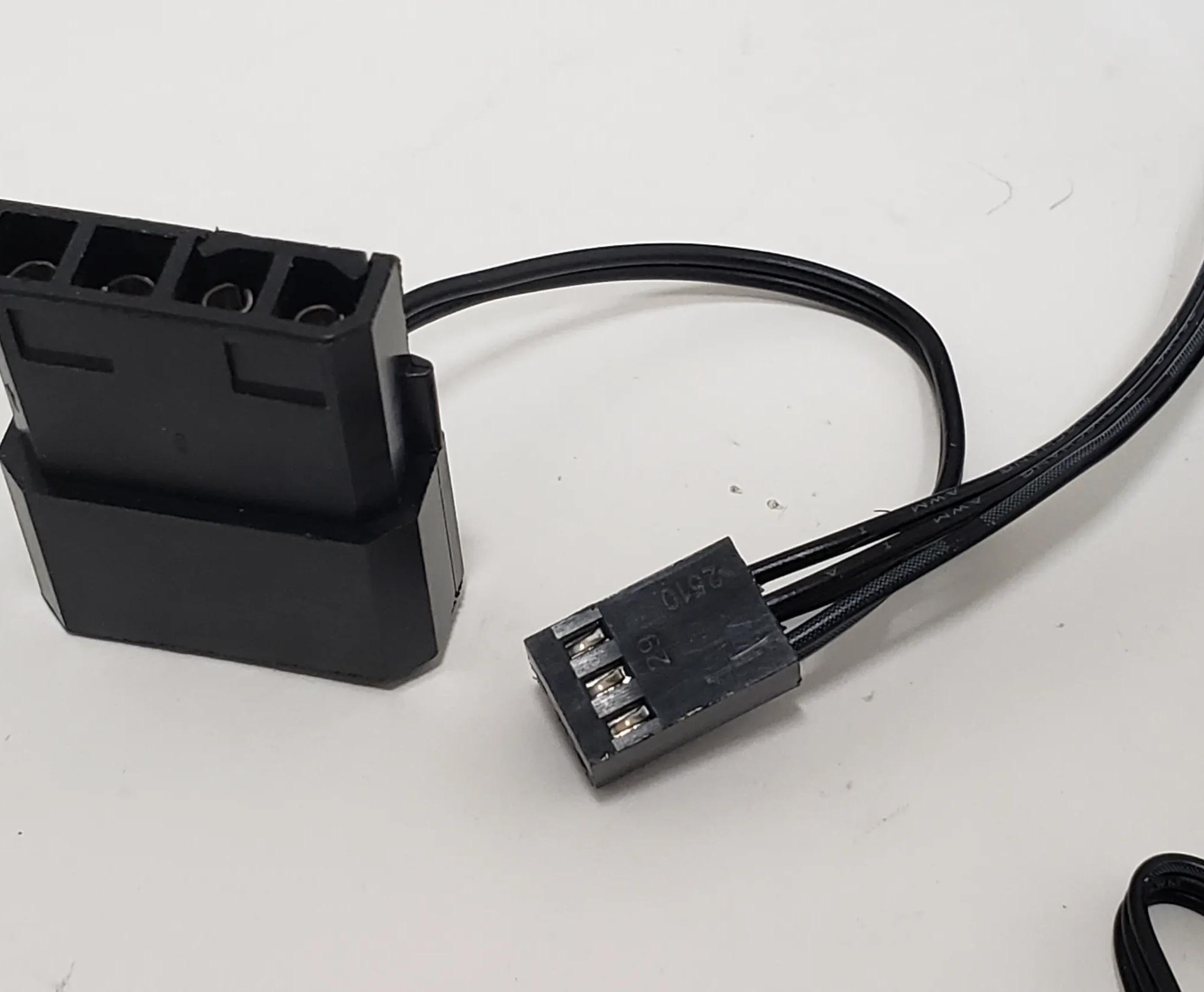 Cooler Master 120mm ARGB case fans, 3-pin, 1200 RPM, 12V/0.6A - LOT of 4 fans