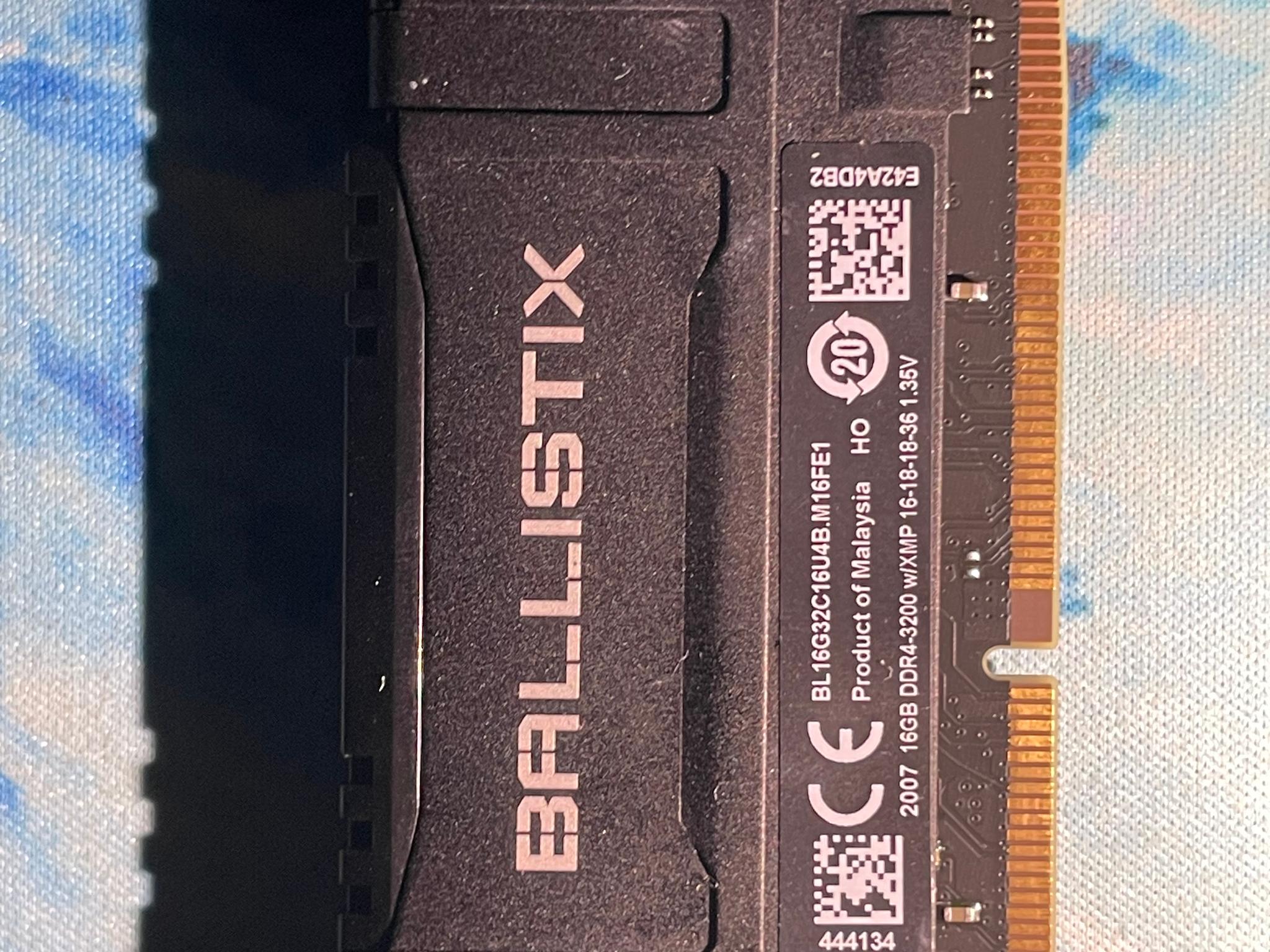 Crucial Ballistix 32GB DDR4-3200 (2x16GB) - Image 3