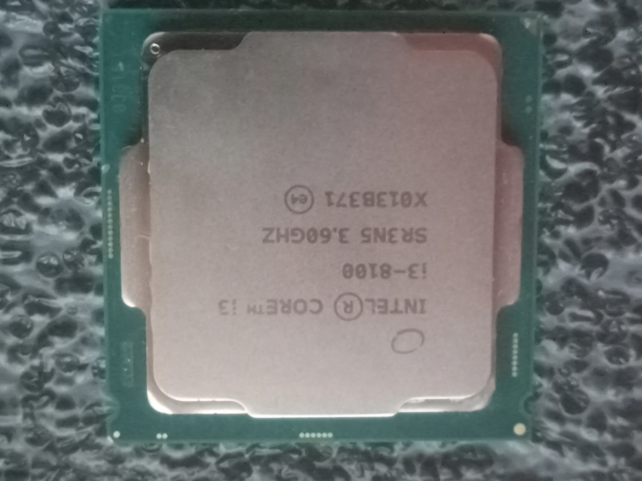 - Used - Intel i3 - 8100