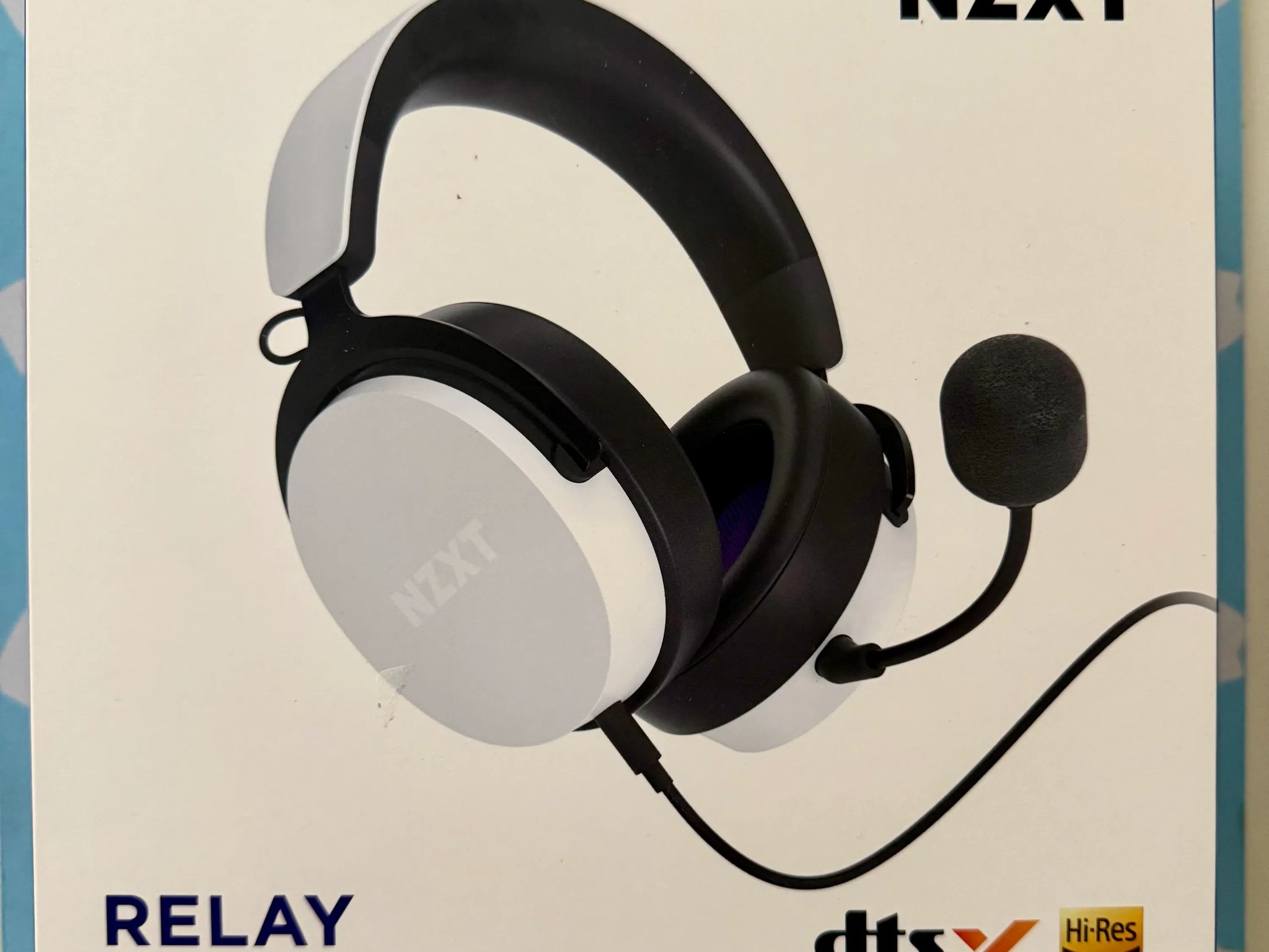 NZXT Relay Wired PC Gaming Headset (White)