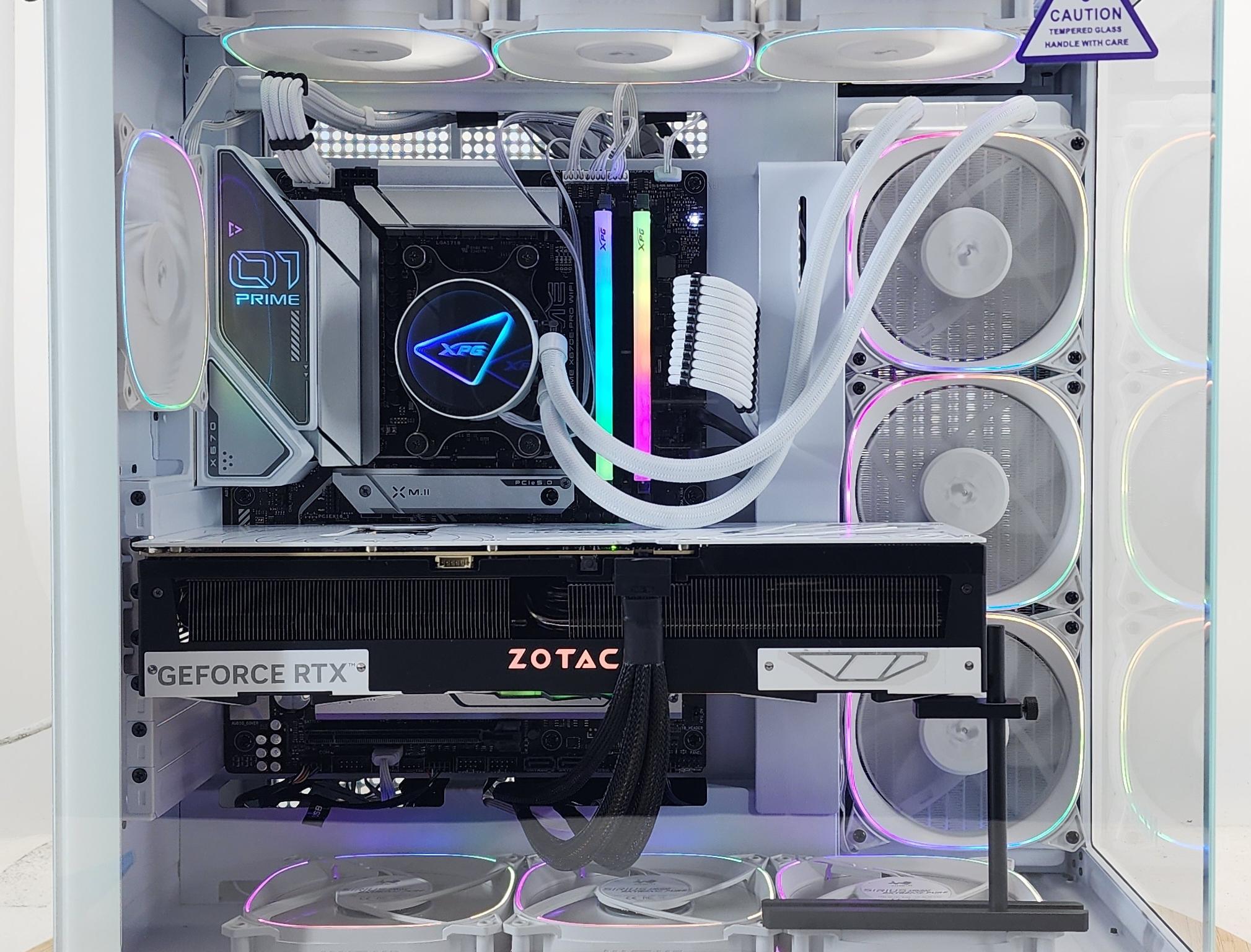 Gaming PC Ryzen 9 9900X 32GB RAM 2TB SSD RTX 5080 16GB Windows 11 Computer