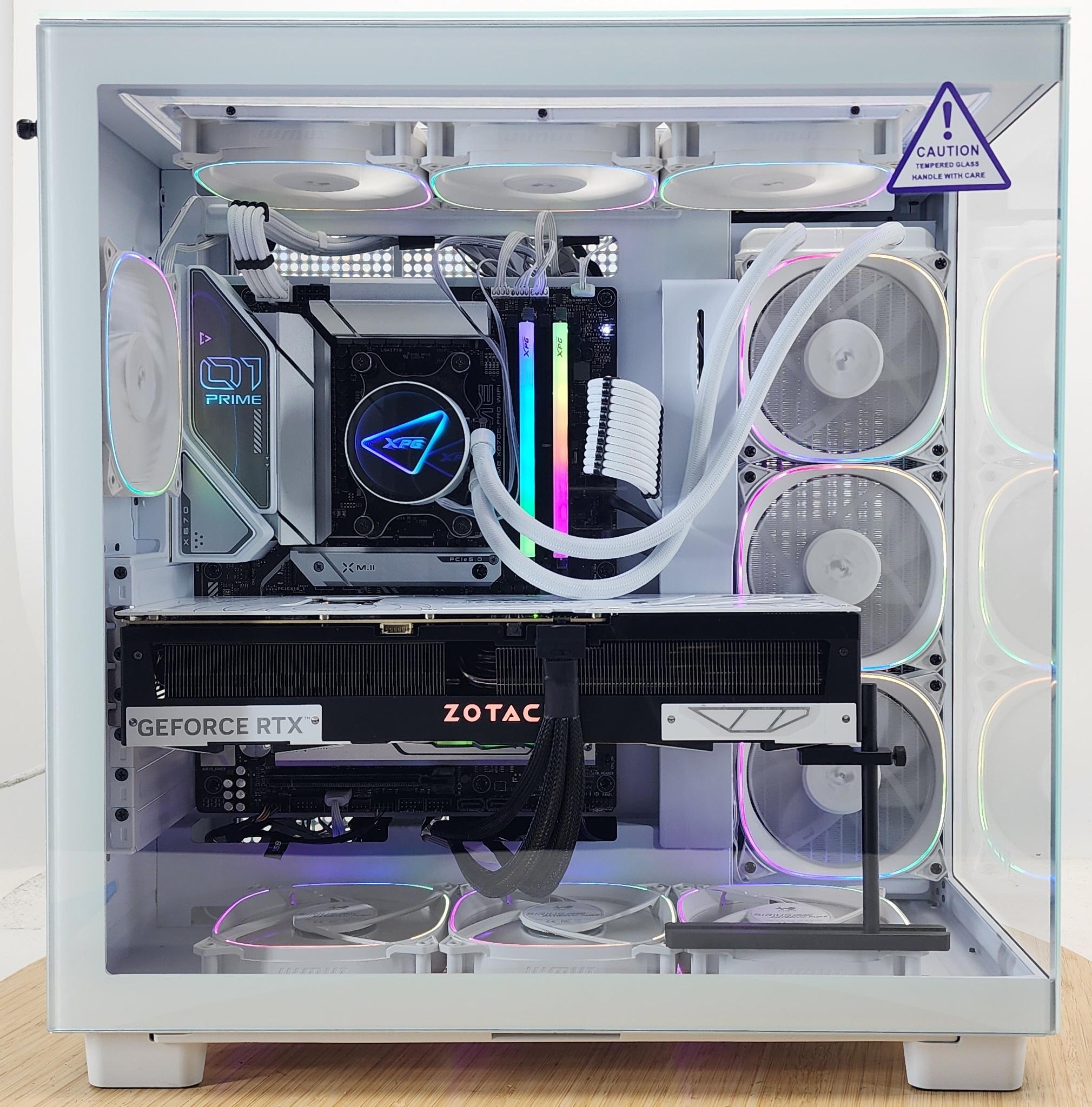 Gaming PC Ryzen 9 9900X 32GB RAM 2TB SSD RTX 5080 16GB Windows 11 Computer