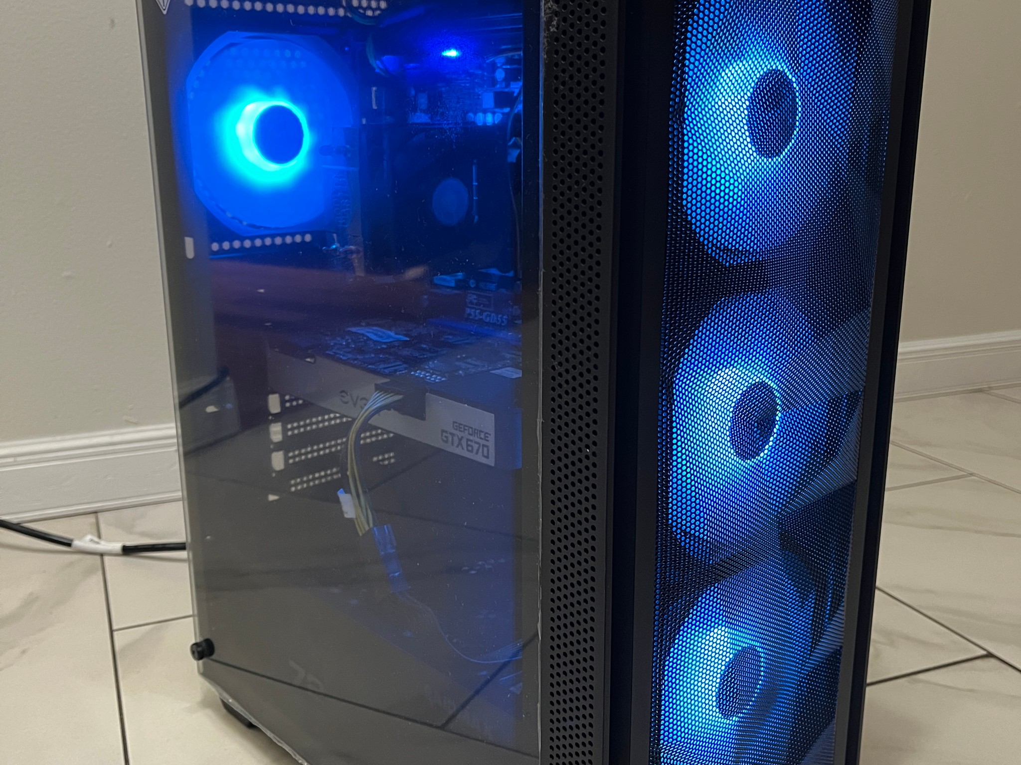 Super Budget Gaming PC - Intel i5-750, NVIDIA GTX 670, 16GB RAM, 756GB Storage, w/ Wi-Fi & BT