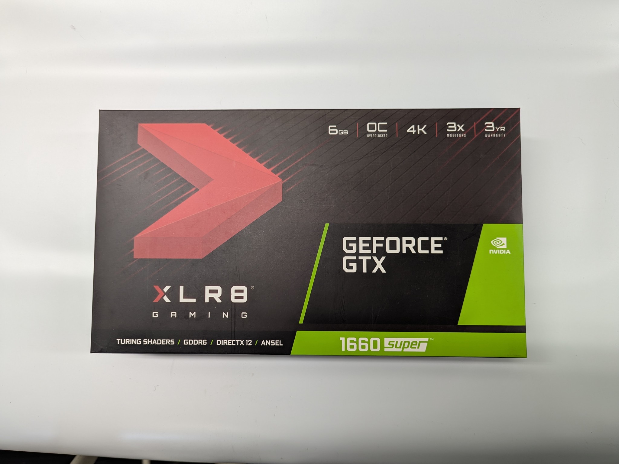 PNY NVIDIA GeForce GTX 1660 SUPER 6GB Single Fan